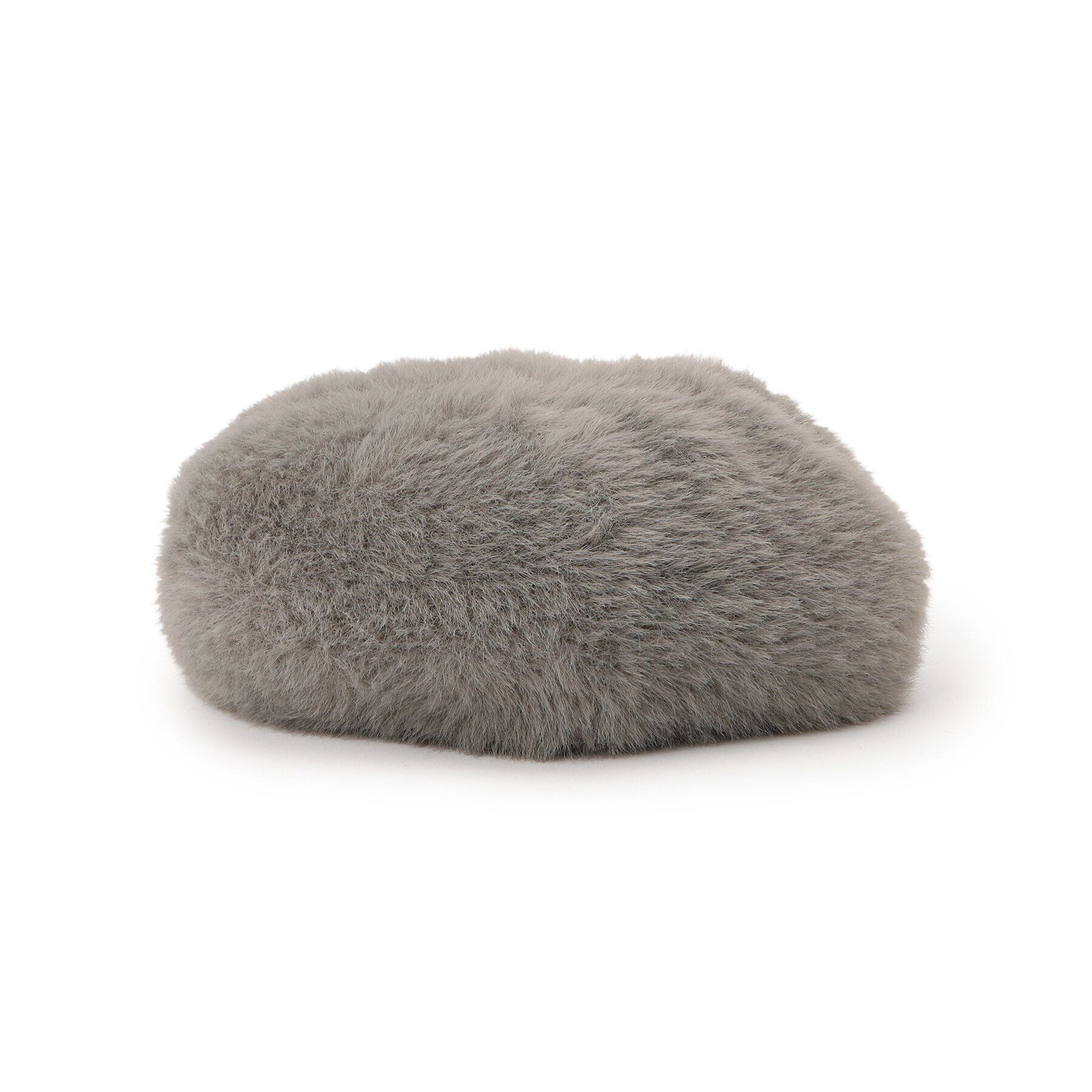 grove「ふんわりシャギーベレー」|ハンチング・ベレー帽|チャコールグレー(0