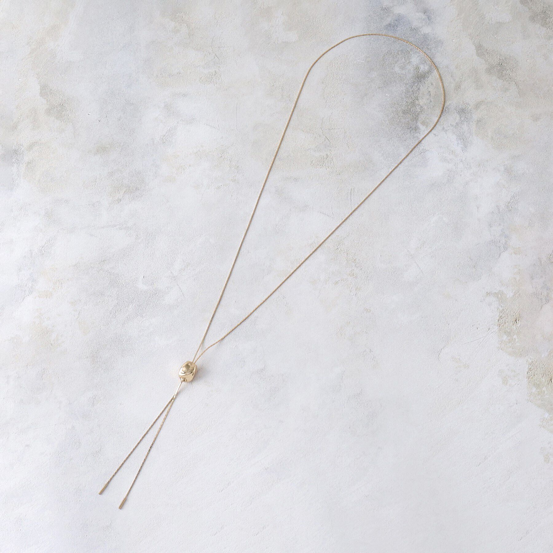 grove「メタルスライドネックレス」|ネックレス|