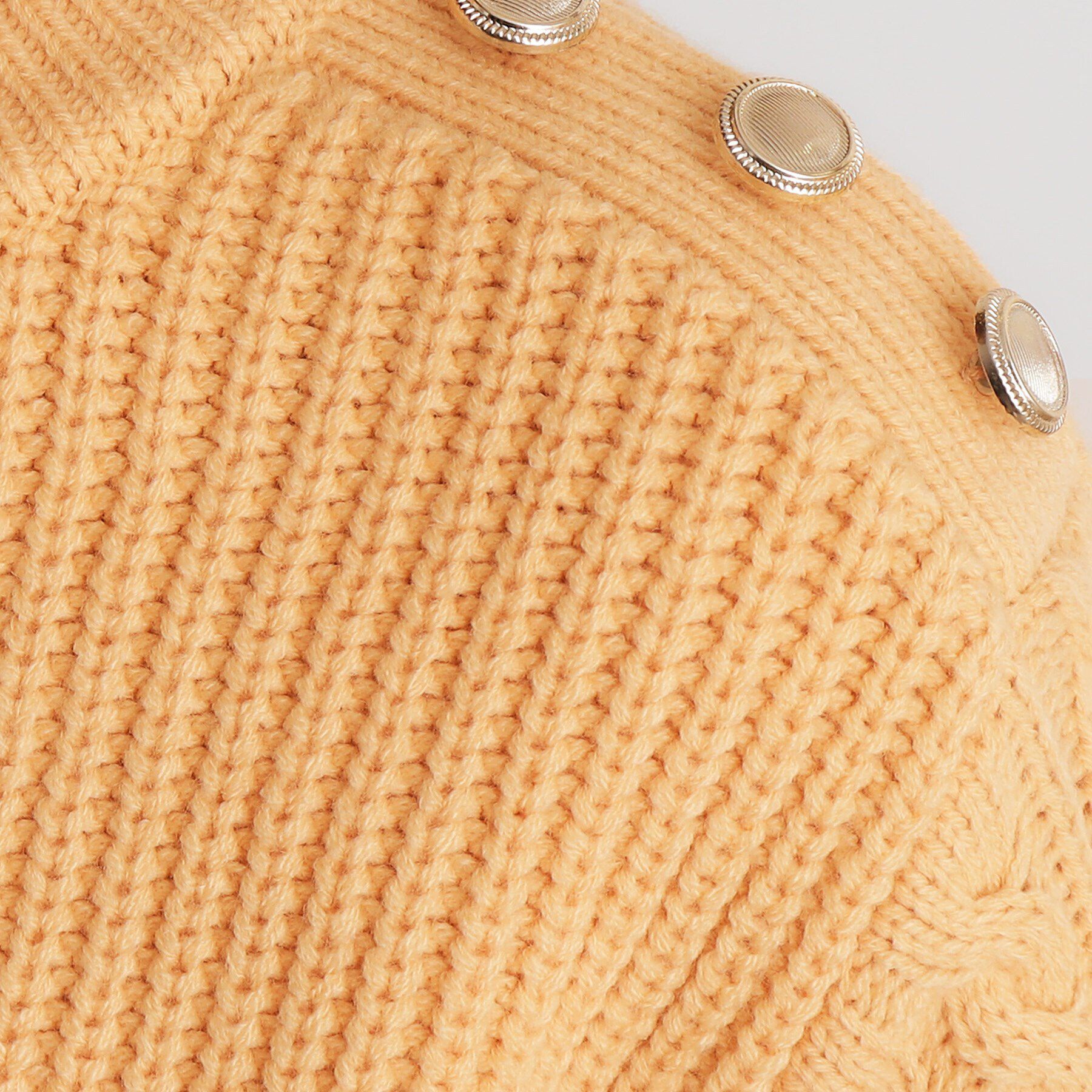 grove「編地切替ケーブルニット」|ニット・セーター|