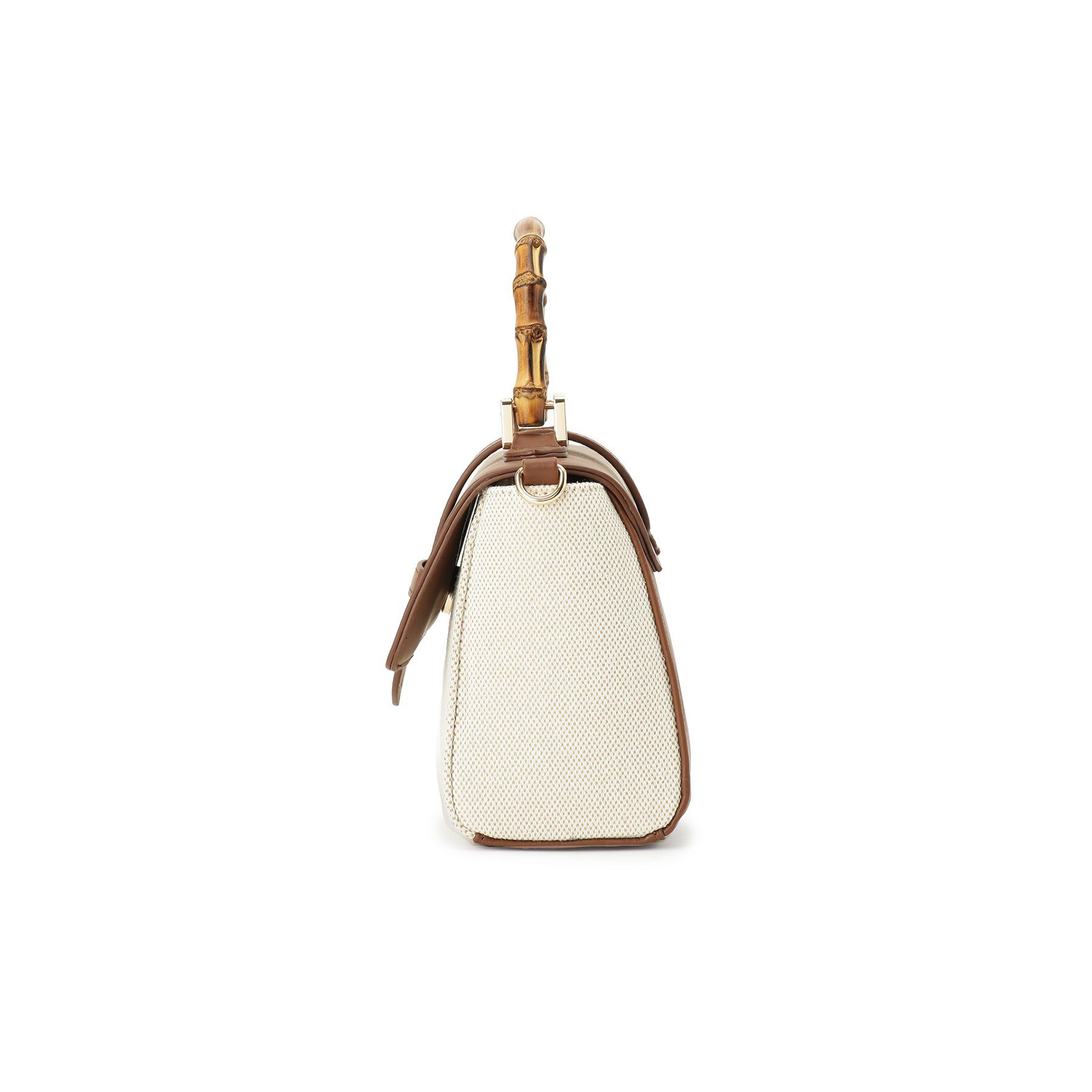 grove「【雑誌掲載】フラップバンブーハンドル2WAYトート」|ハンドバッグ|