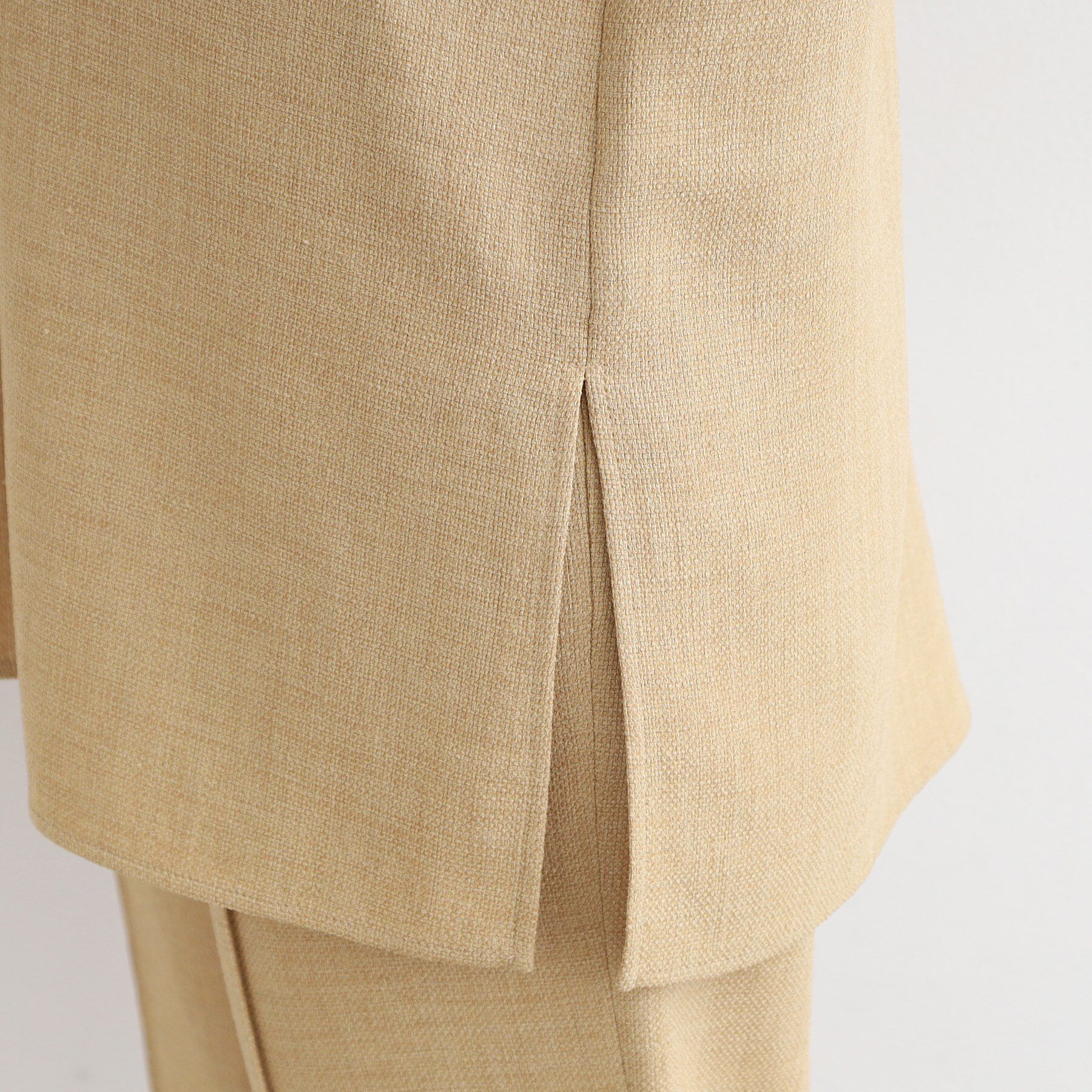 INDIVI「【洗える／日本製／SETUP可能】トリアセテート混ベストブラウス」|シャツ・ブラウス|