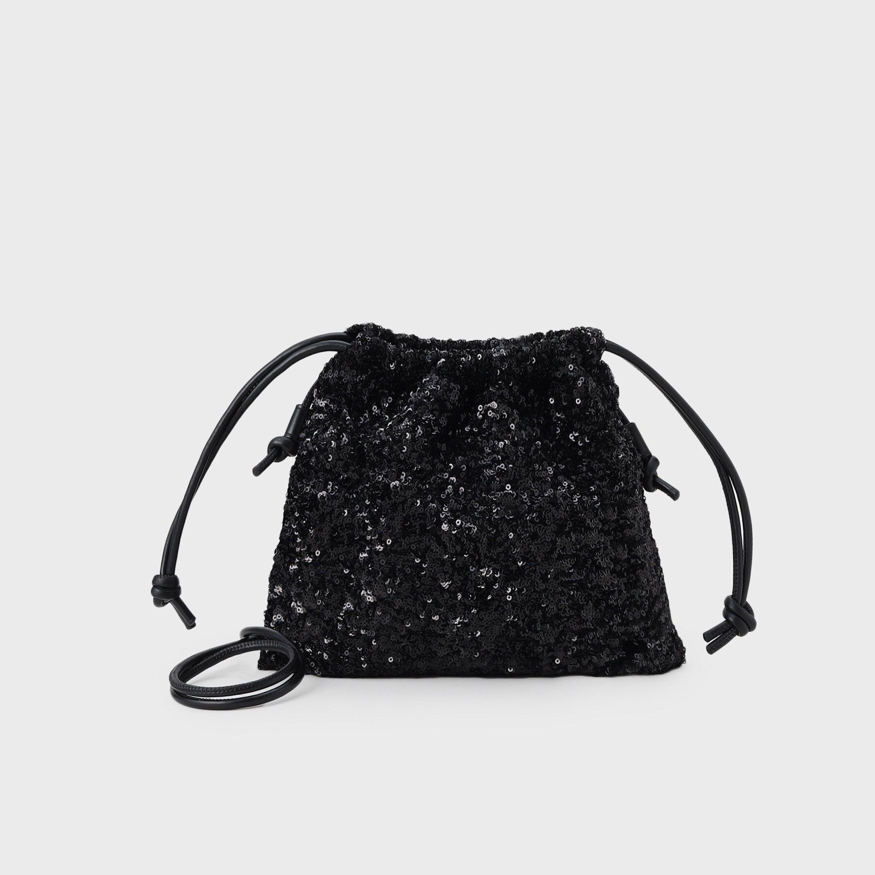 GALLEST「スパンコール巾着ショルダーバック」|ショルダー・メッセンジャー|