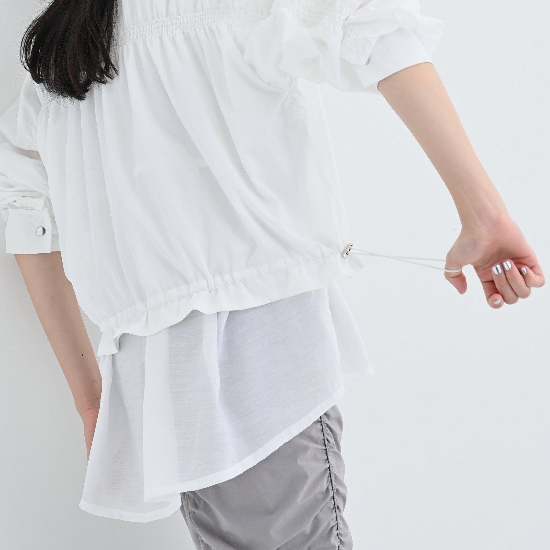 GALLEST「ドロストライトブルゾン」|ブルゾン・スタジャン|