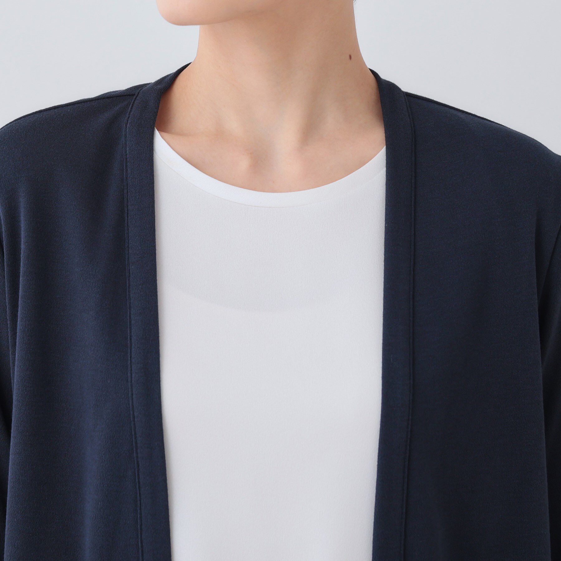 INDIVI「【UVケア／接触冷感】ベーシック着流しカーディガン」|カーディガン|