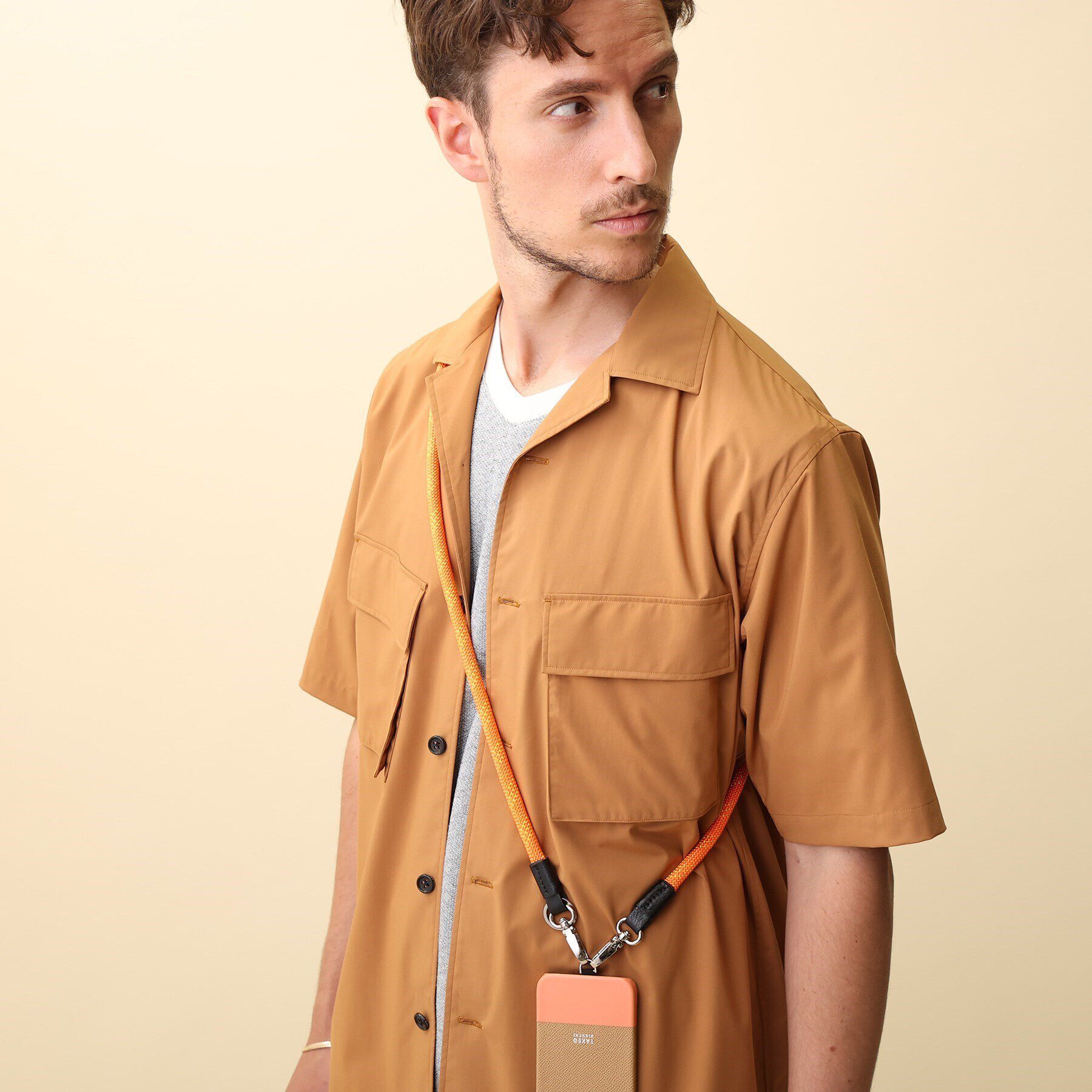 TAKEO KIKUCHI「ザイルコード モバイルストラップ」|モバイルケース|