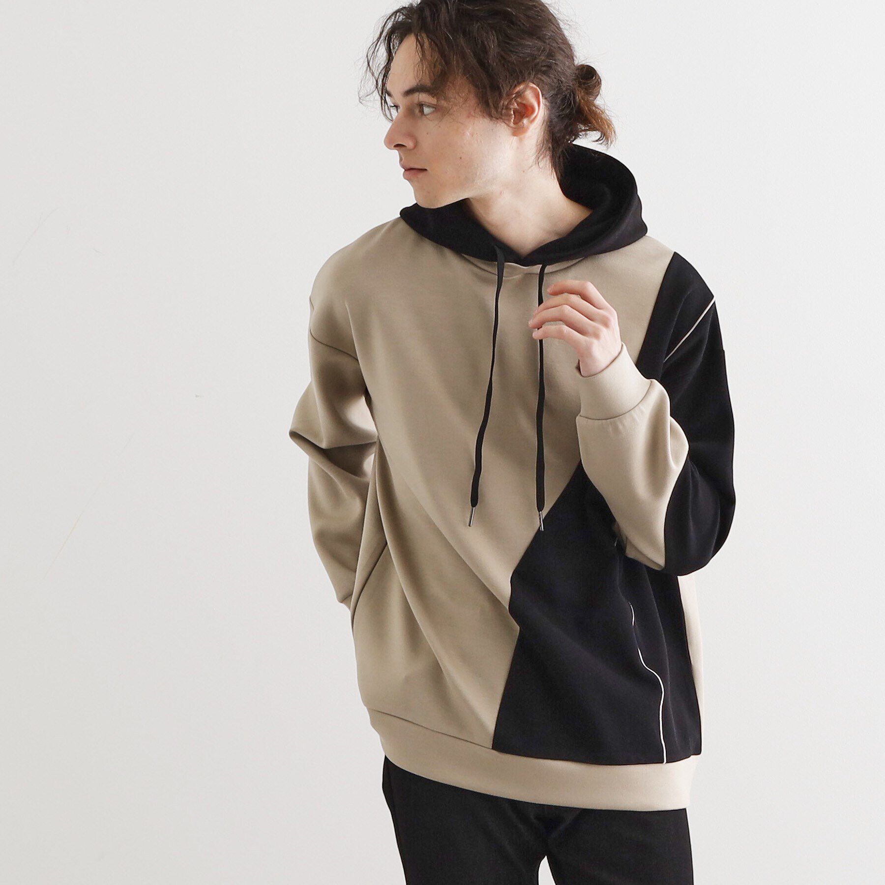 tk.TAKEO KIKUCHI「カーブスイッチパーカ」|パーカー|