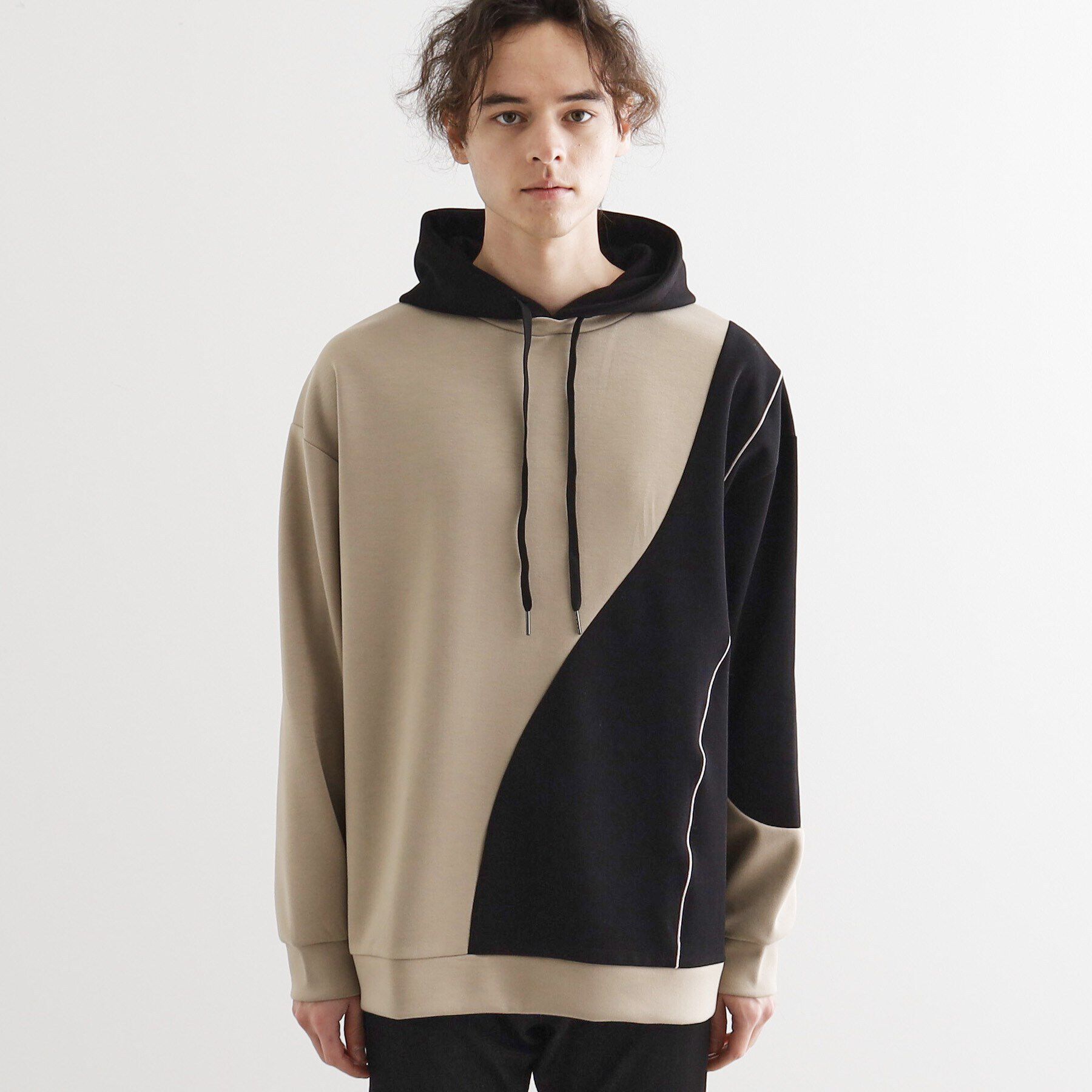 tk.TAKEO KIKUCHI「カーブスイッチパーカ」|パーカー|