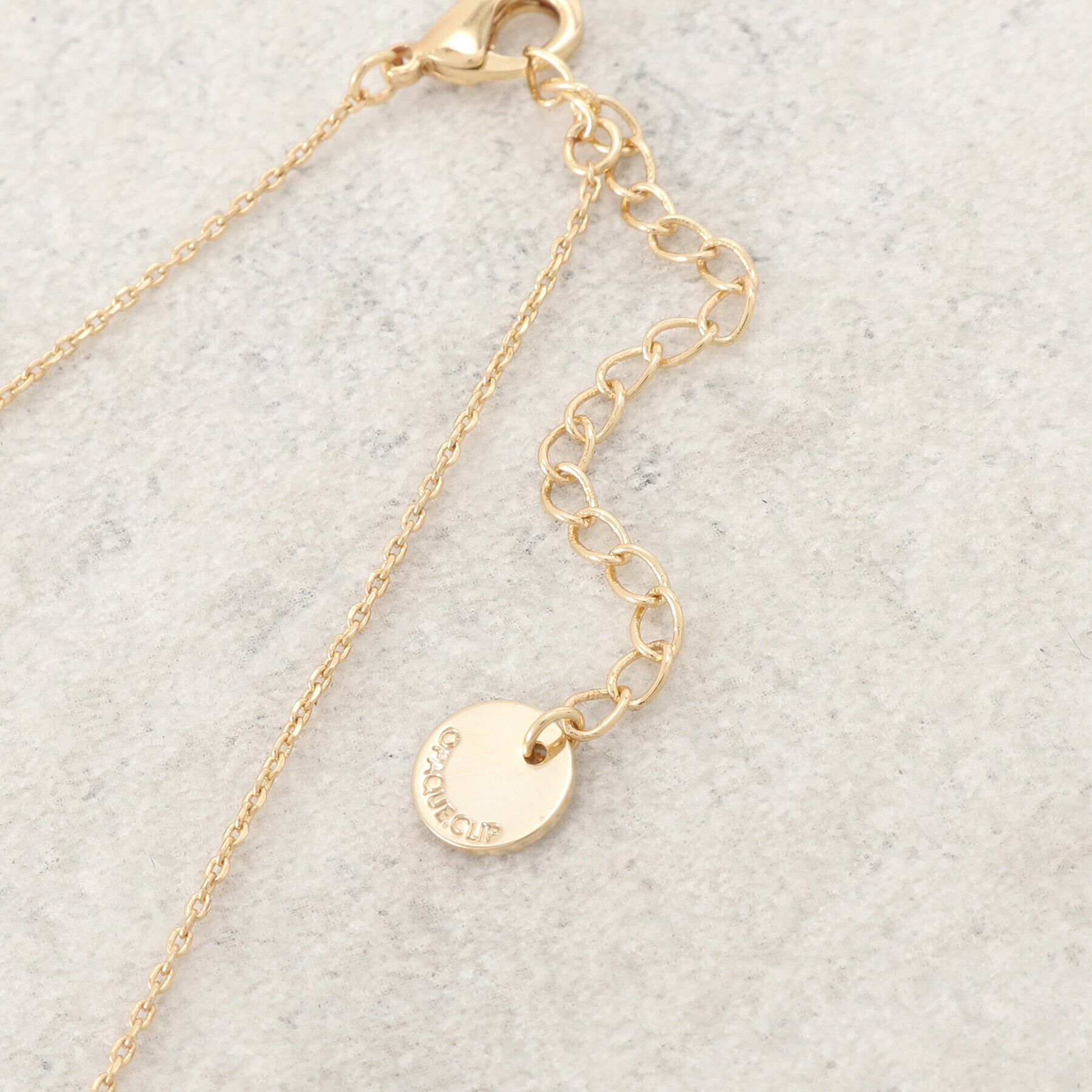 OPAQUE.CLIP「ビジューネックレス」|ネックレス|