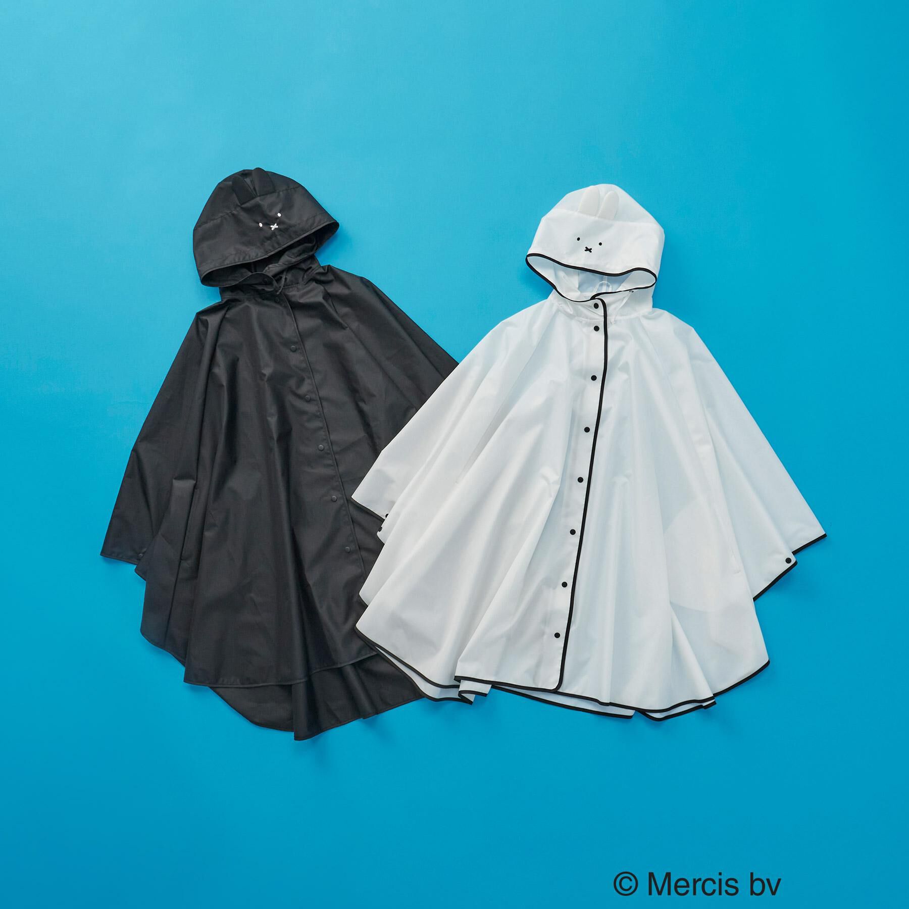 OPAQUE.CLIP「【miffyコラボ】ポケッタブルレインポンチョ」|レインコート|