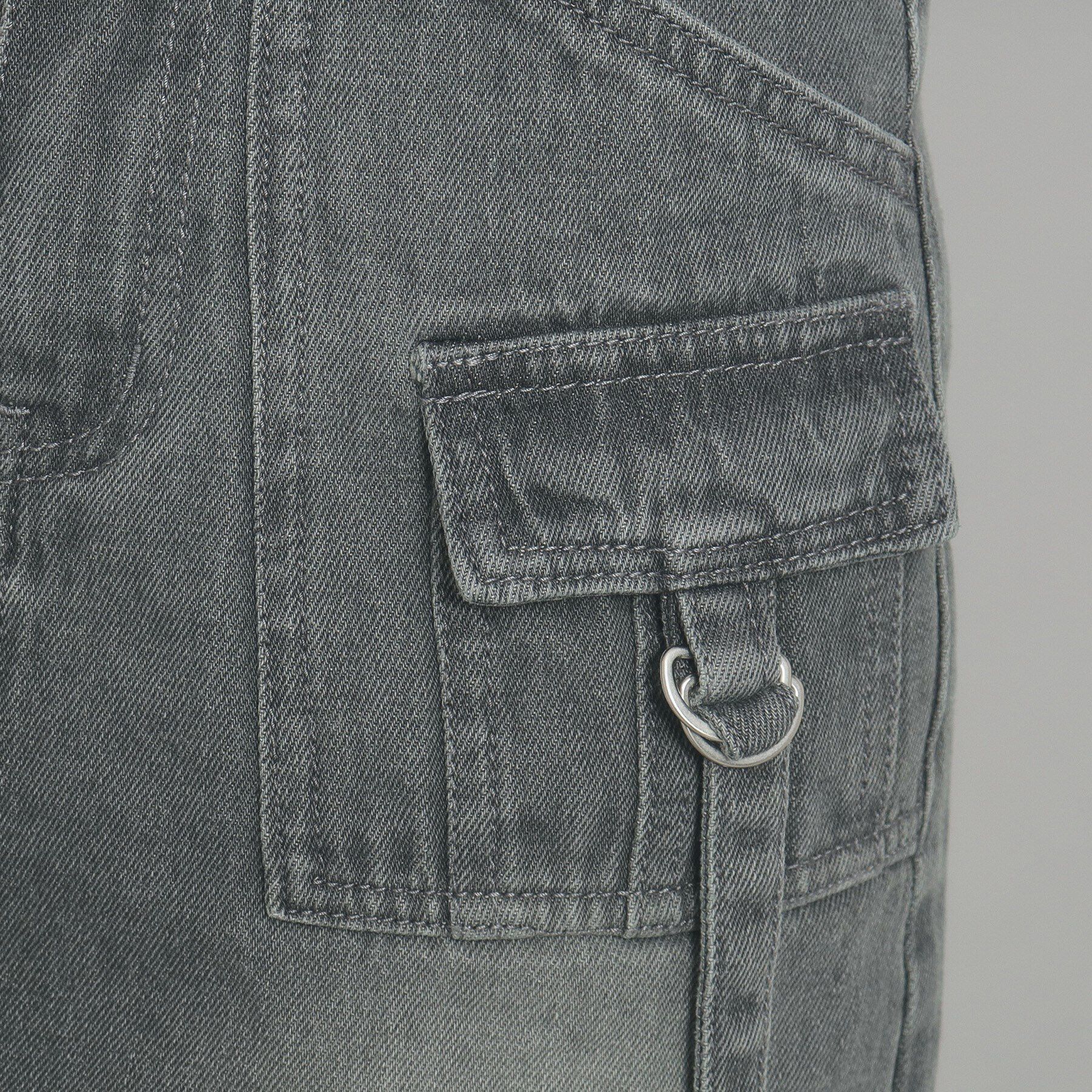 PINK-latte「【インナー付き】デニムカーゴスカート」|スカート|