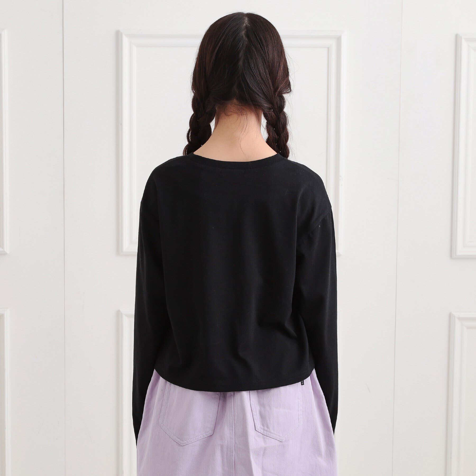 PINK-latte「【セットアイテム】チェックシャツ＋ロンT」|シャツ・ブラウス|