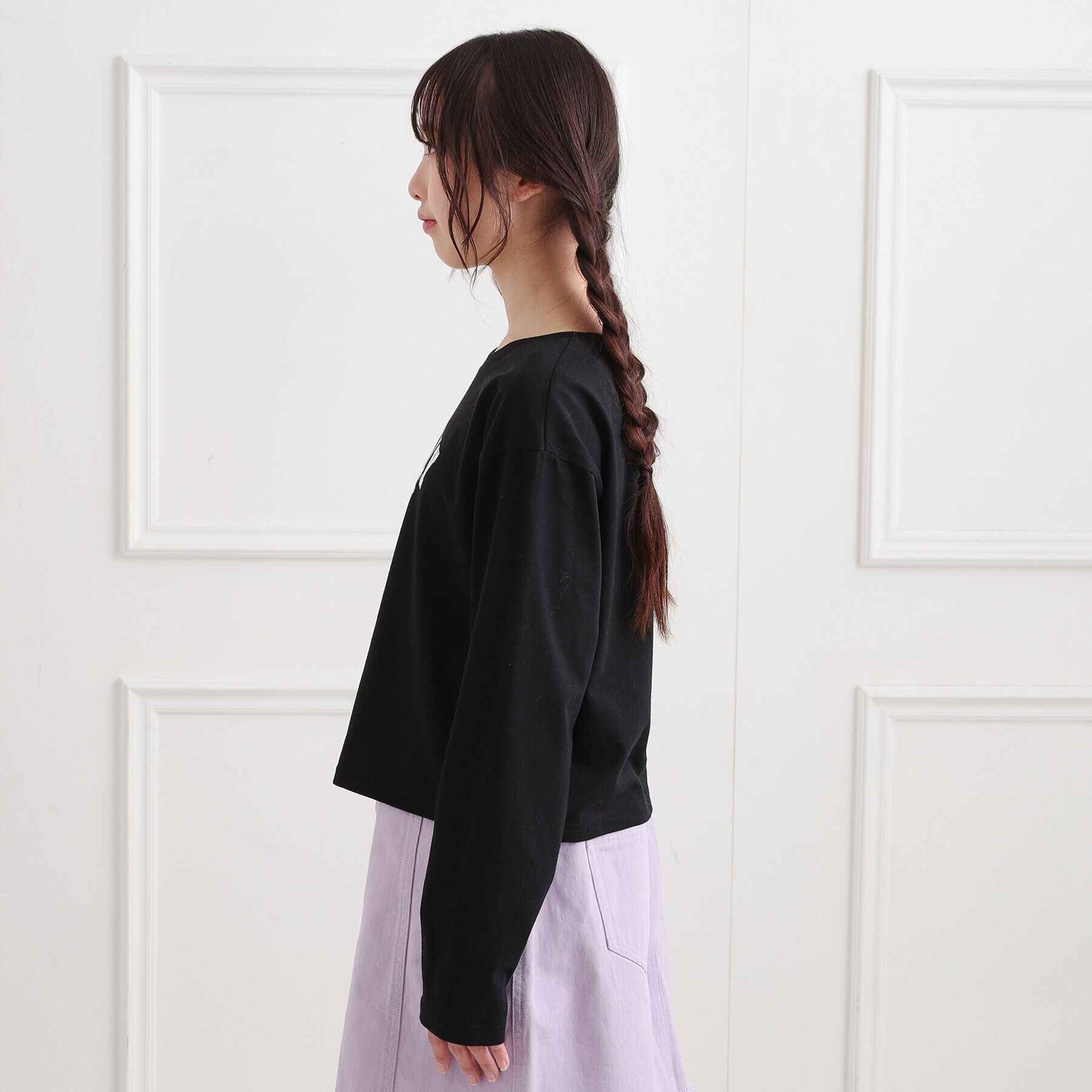 PINK-latte「【セットアイテム】チェックシャツ＋ロンT」|シャツ・ブラウス|