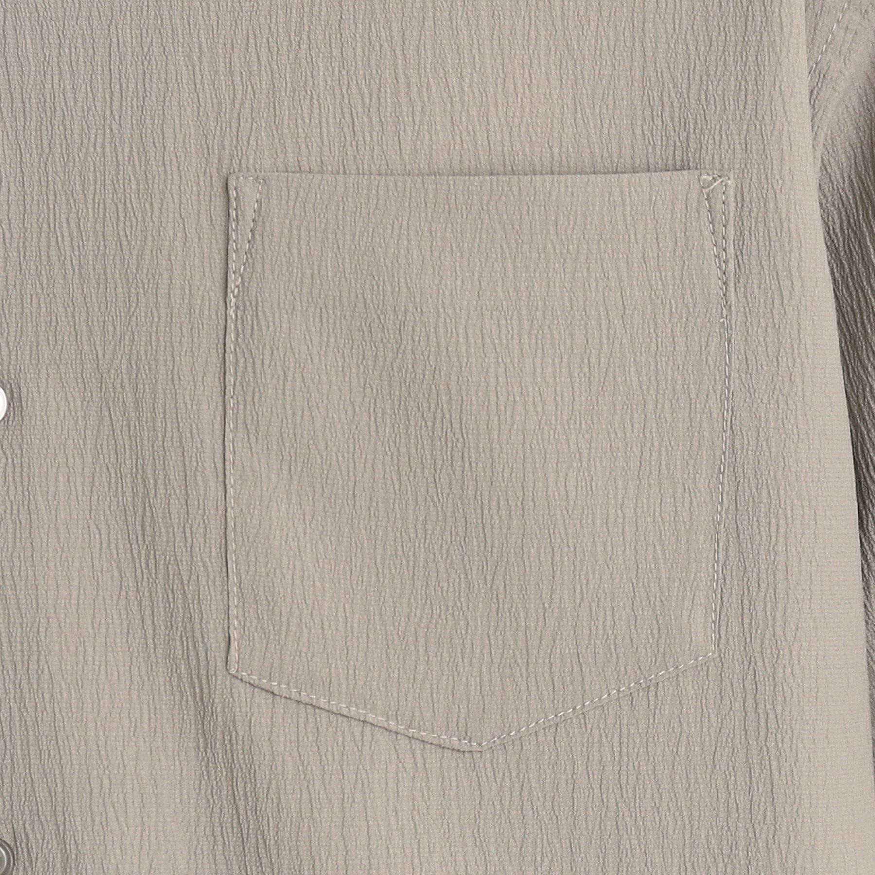 THE SHOP TK「楊柳オープンカラー半袖シャツ」|シャツ・ブラウス|