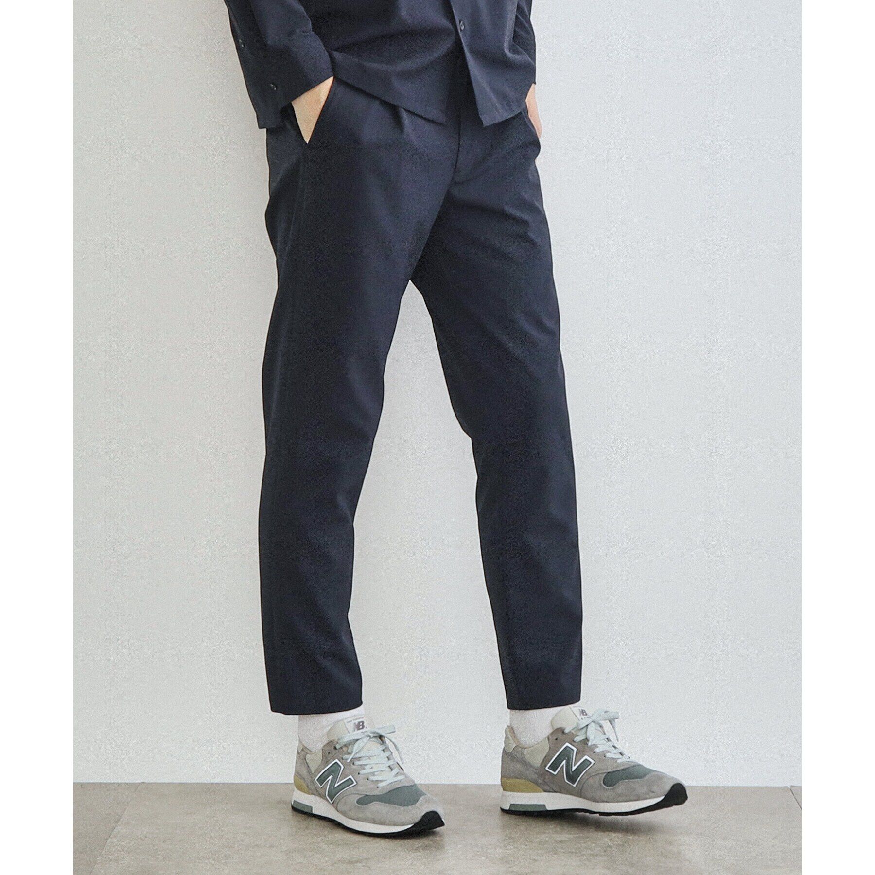 THE SHOP TK「【360&deg;ストレッチ／セットアップ可】リッチポリテーパードイージーパンツ」|その他|