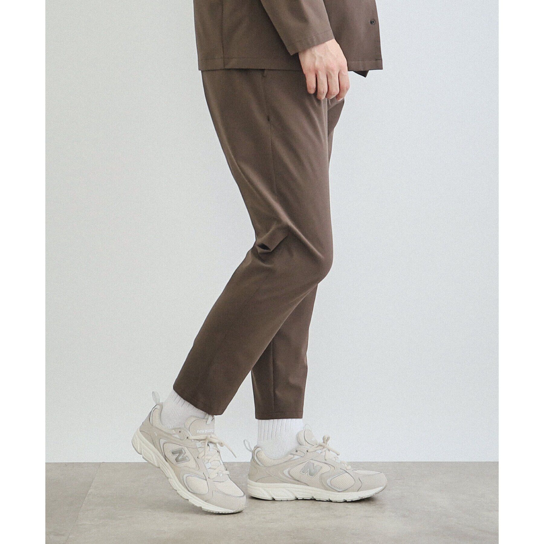 THE SHOP TK「【360&deg;ストレッチ／セットアップ可】リッチポリテーパードイージーパンツ」|その他|