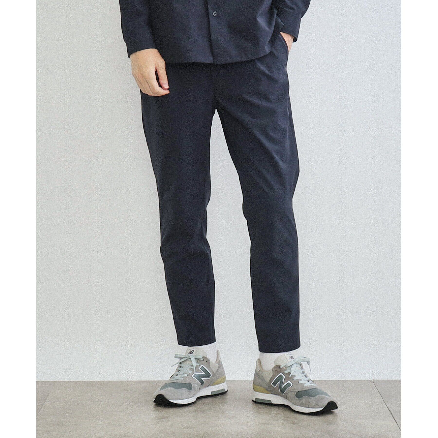 THE SHOP TK「【360&deg;ストレッチ／セットアップ可】リッチポリテーパードイージーパンツ」|その他|