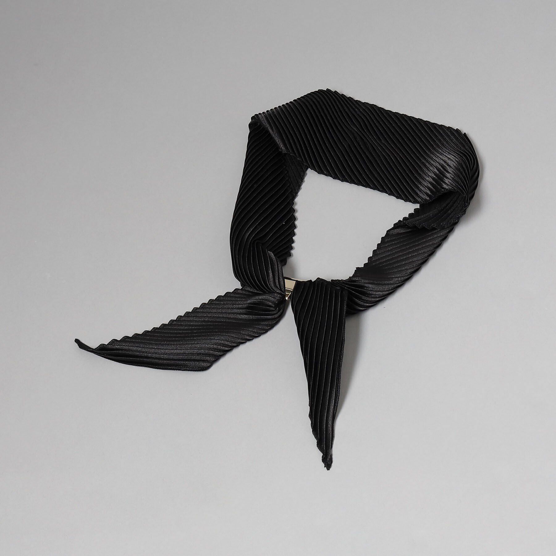 THE SHOP TK「ツイリーリングアソート」|バンダナ・スカーフ|ブラック(019)