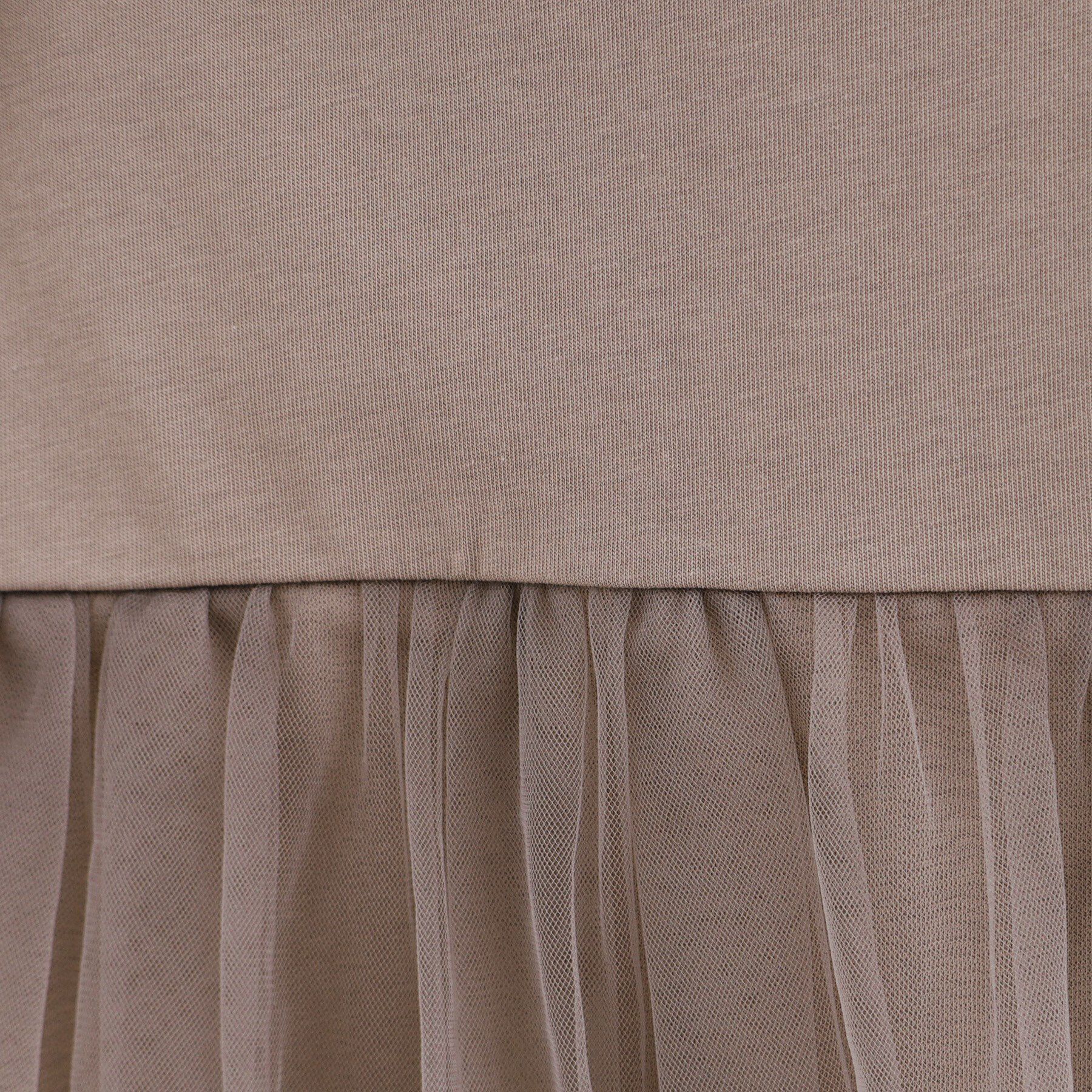 THE SHOP TK「【接触冷感/UV/毛玉になりにくい/洗える】バックチュールTシャツ」|Tシャツ・カットソー|