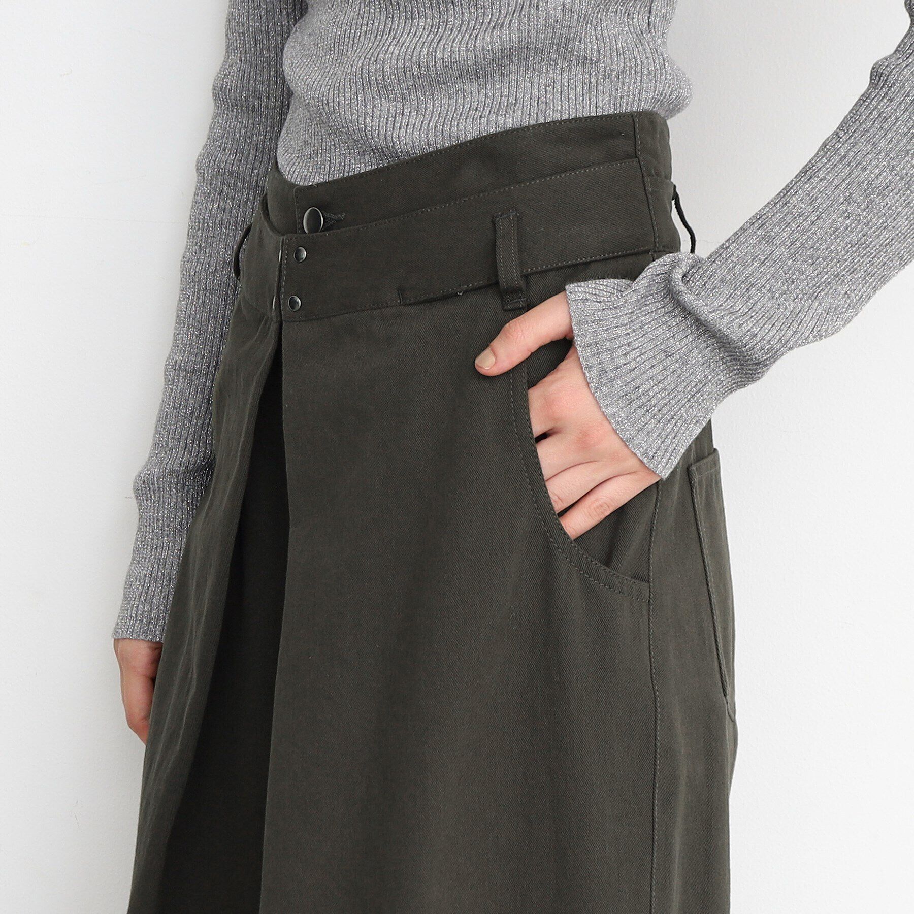 THE SHOP TK「【ヒルナンデス！で紹介】チノタックワイドパンツ /洗える」|その他|