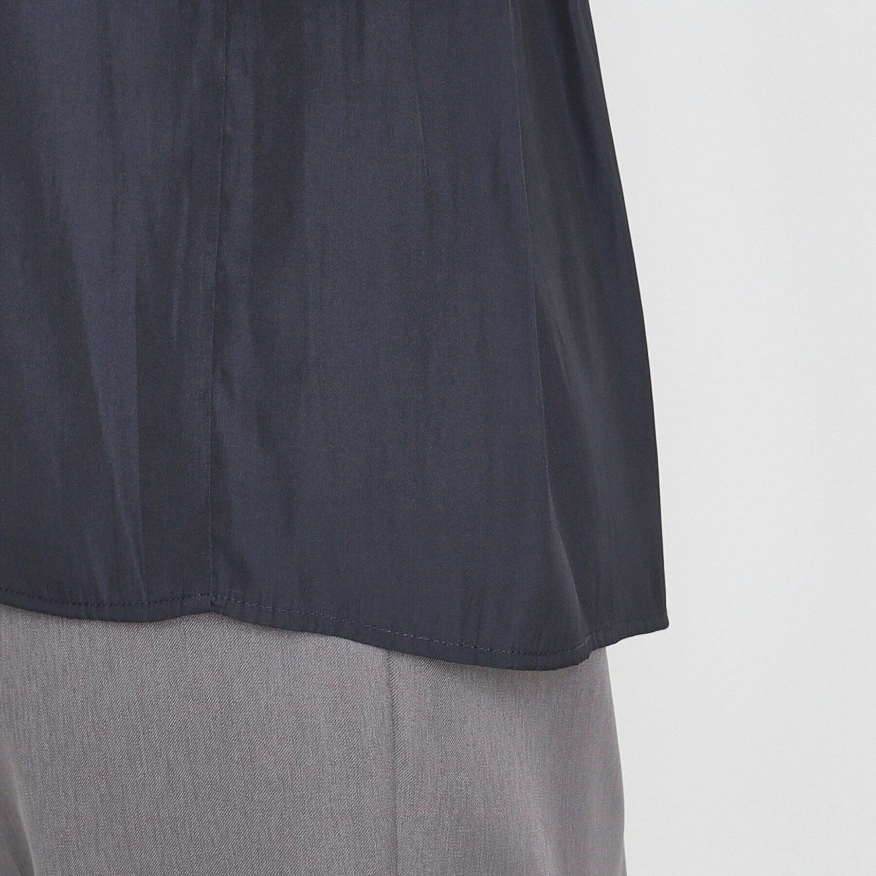 THE SHOP TK「【ヒルナンデス！で紹介】ヒヨクギャザーブラウス /通勤/セレモニー/洗濯機OK」|シャツ・ブラウス|