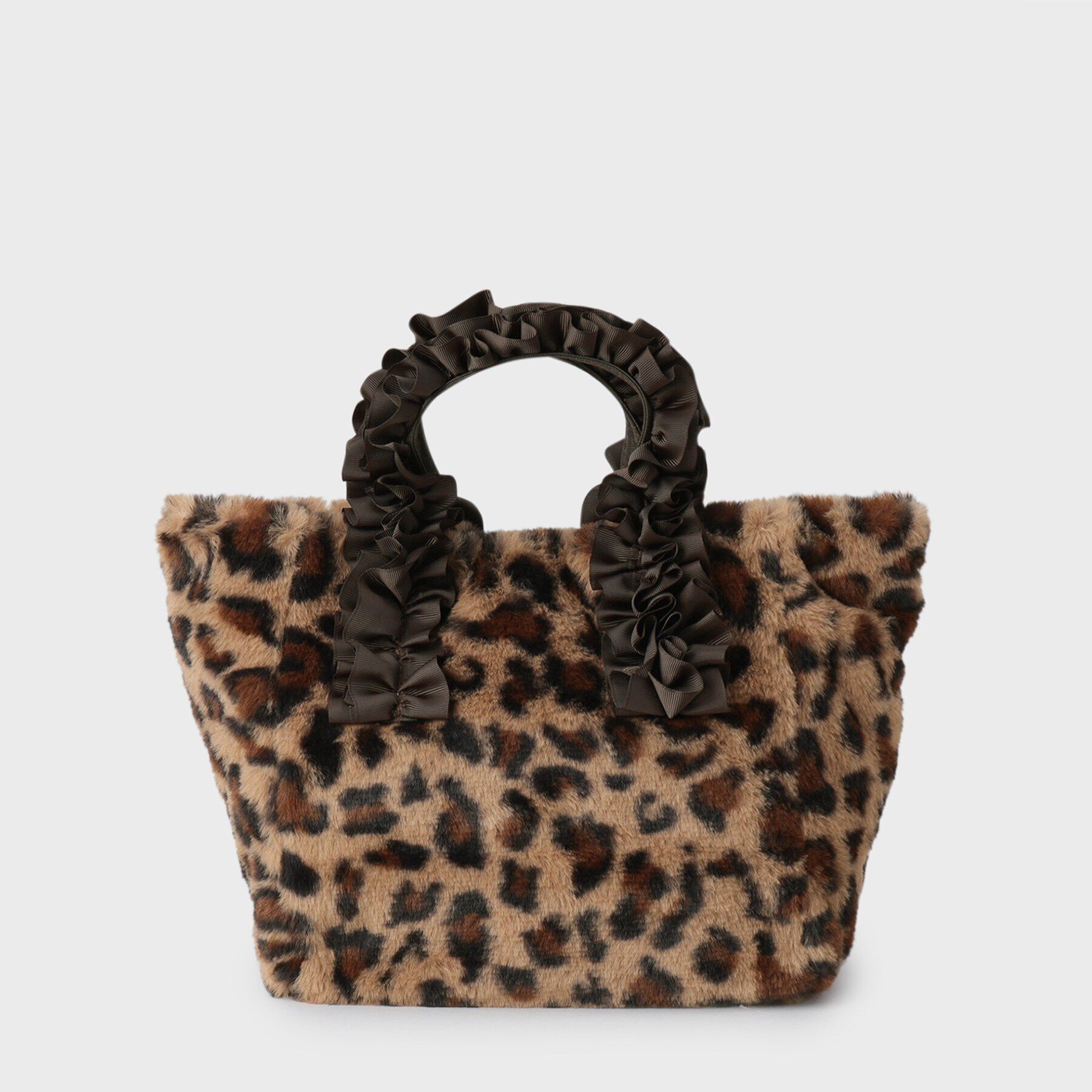 THE SHOP TK「フリルファーハンドバッグ」|ハンドバッグ|