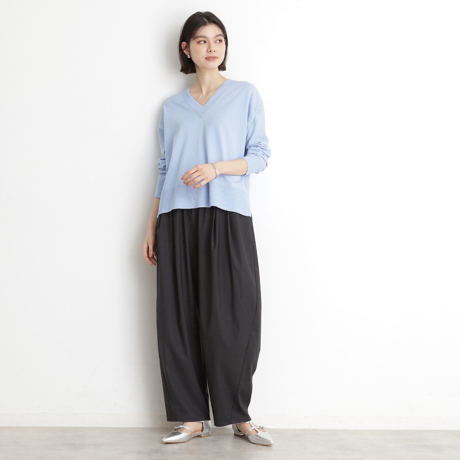 THE SHOP TK「バレルパンツ【洗える】」|その他|