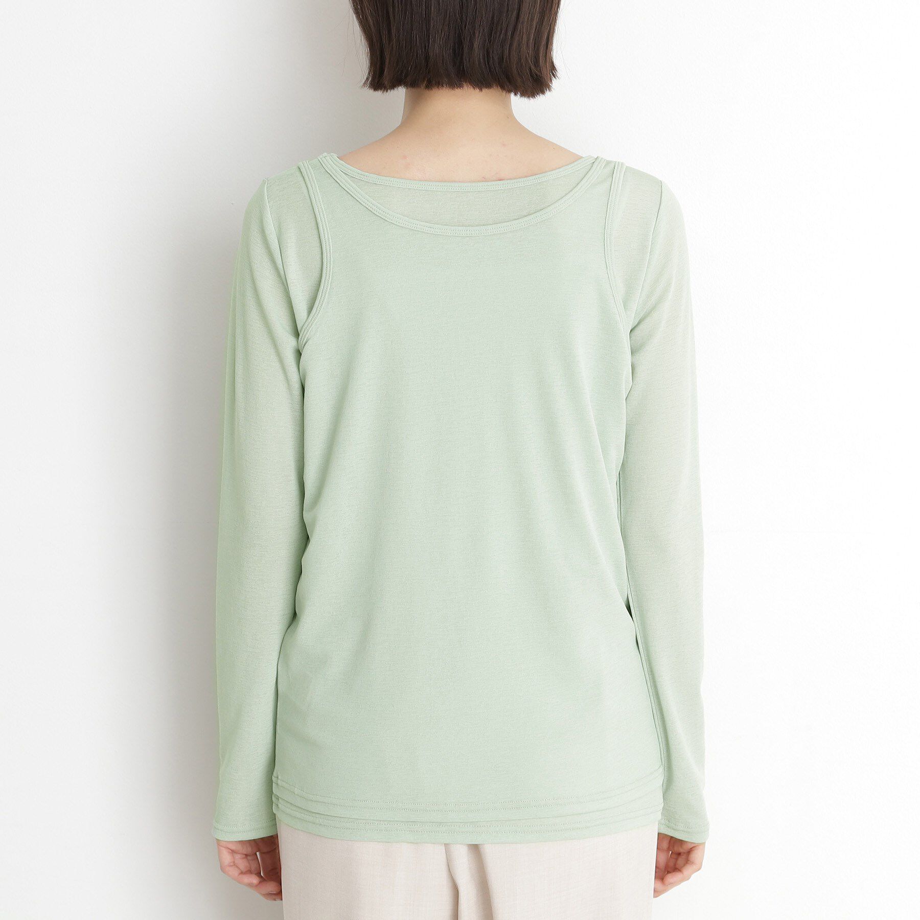 THE SHOP TK「シアーフライスレイヤード　【セットアイテム】」|Tシャツ・カットソー|