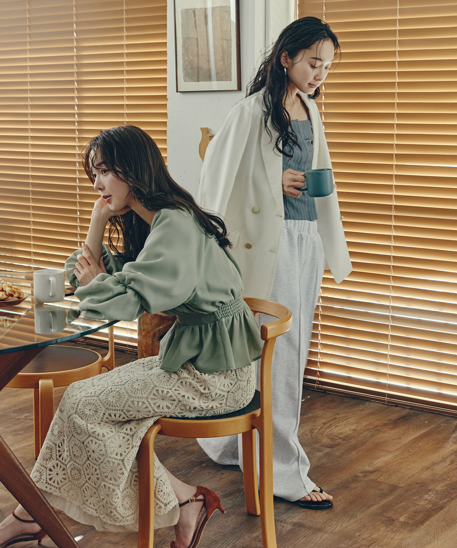  「センターコバステッチスウェットパンツ」|その他|