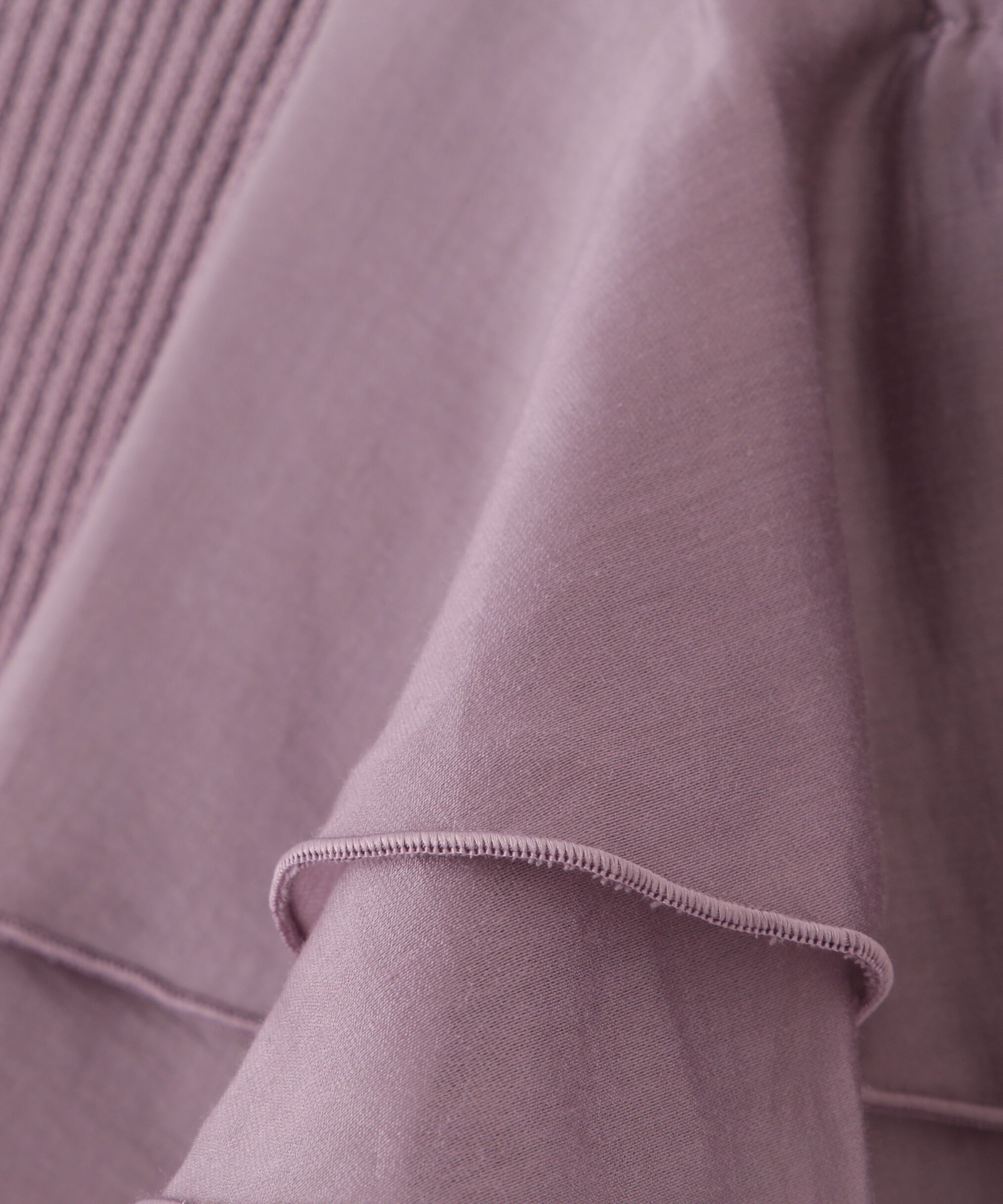  「ラッフルスリーブドッキングニット」|ニット・セーター|