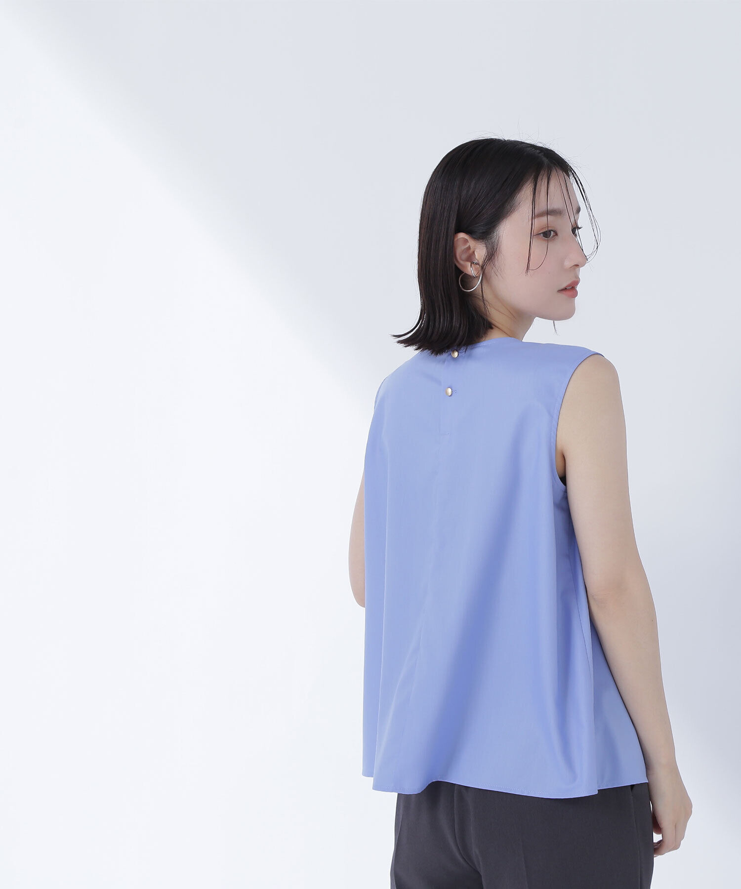  「ラップドレープブラウス」|シャツ・ブラウス|