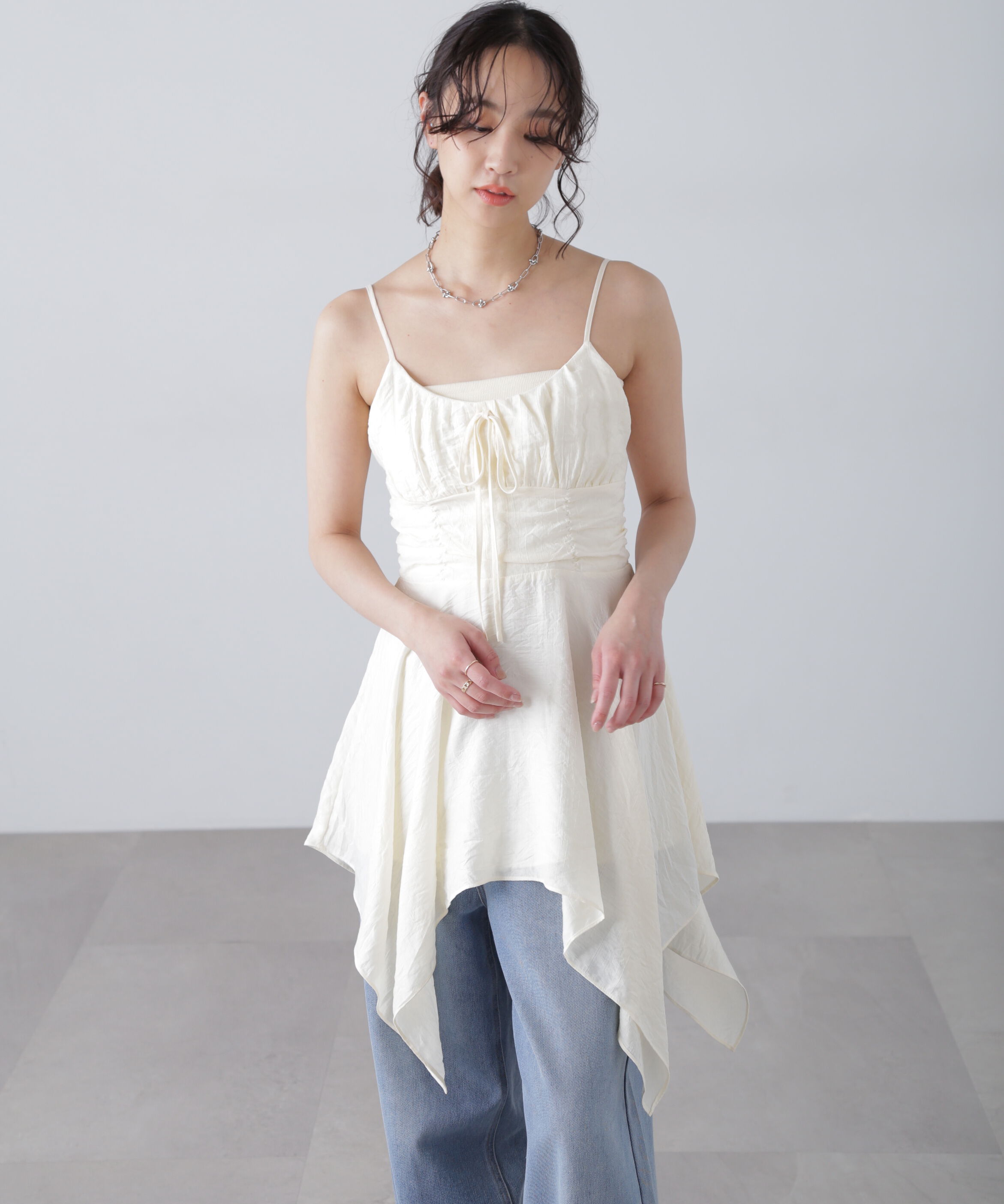  「イレヘムチュニックキャミワンピース」|ワンピース|