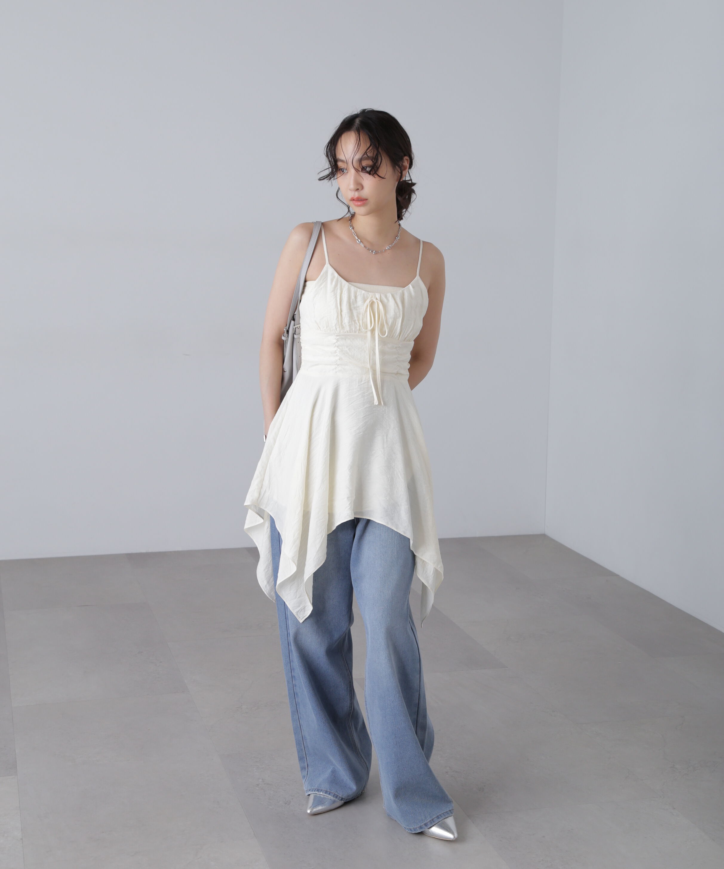  「イレヘムチュニックキャミワンピース」|ワンピース|