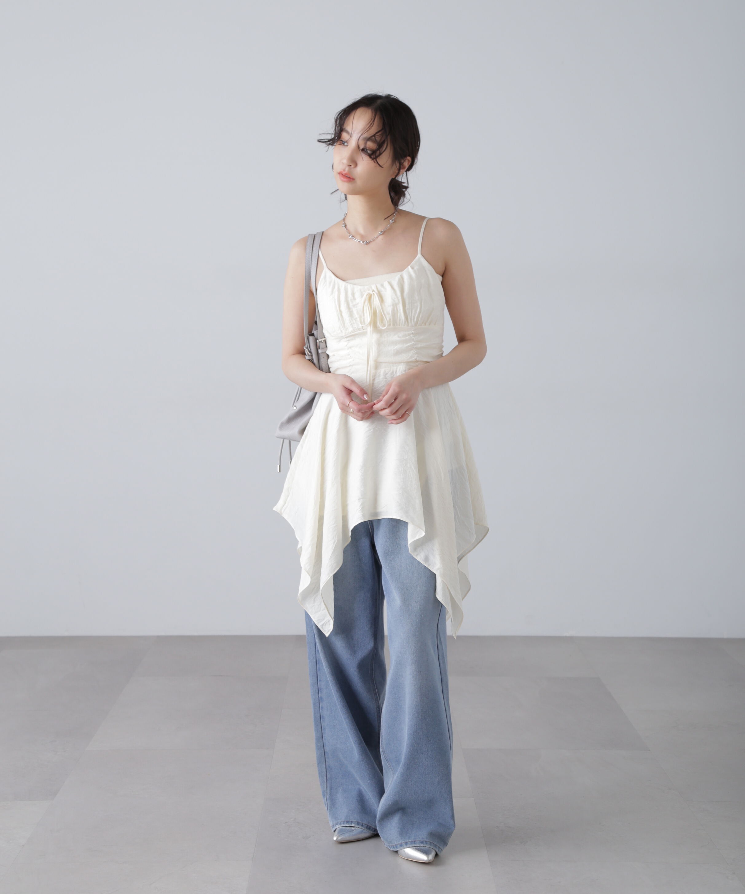  「イレヘムチュニックキャミワンピース」|ワンピース|