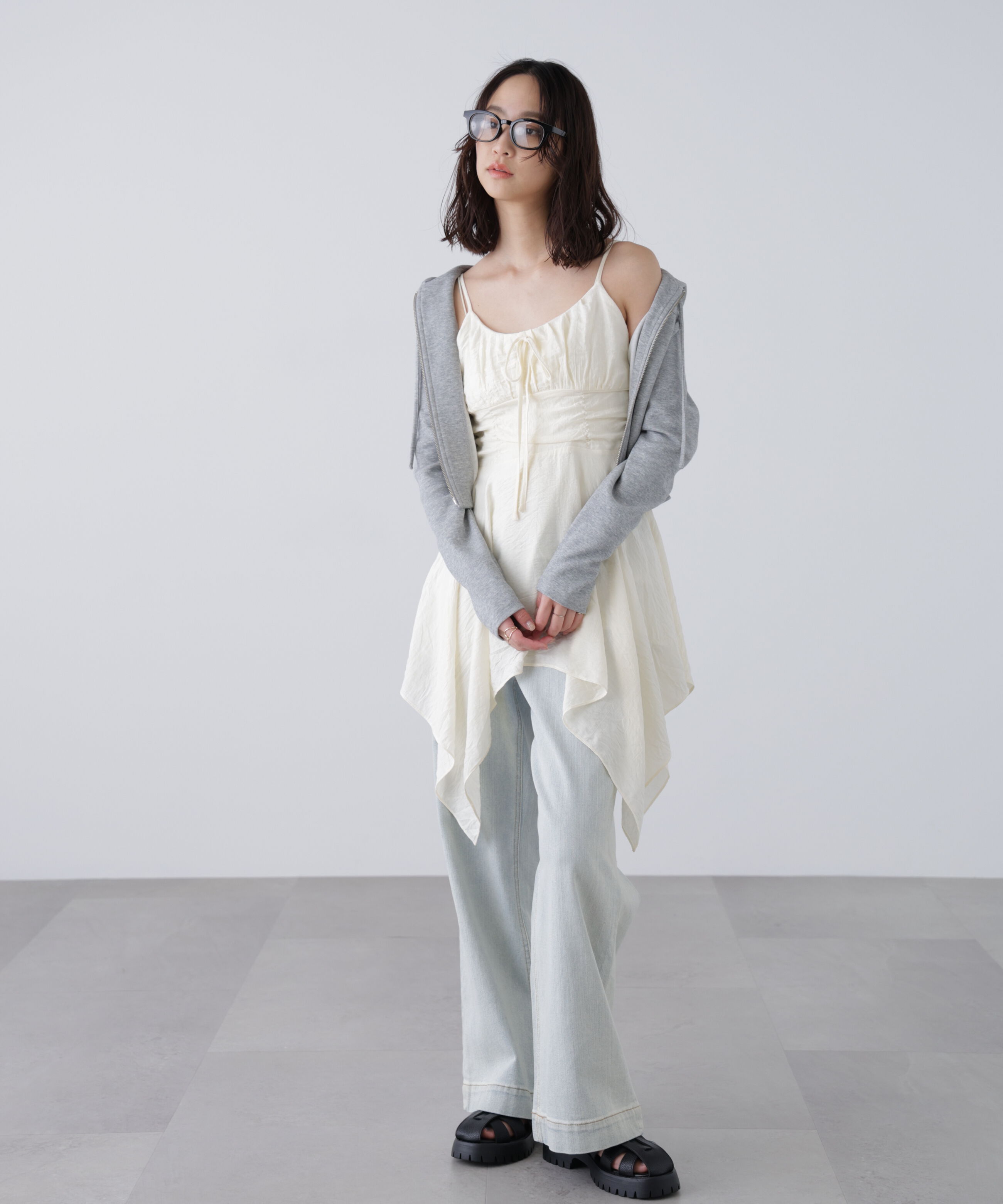  「イレヘムチュニックキャミワンピース」|ワンピース|