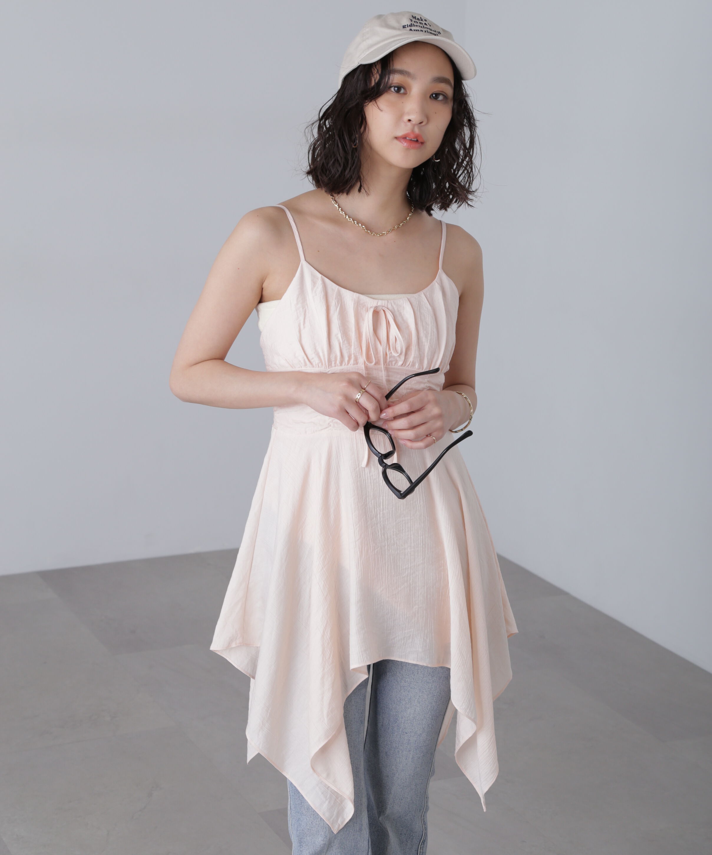  「イレヘムチュニックキャミワンピース」|ワンピース|