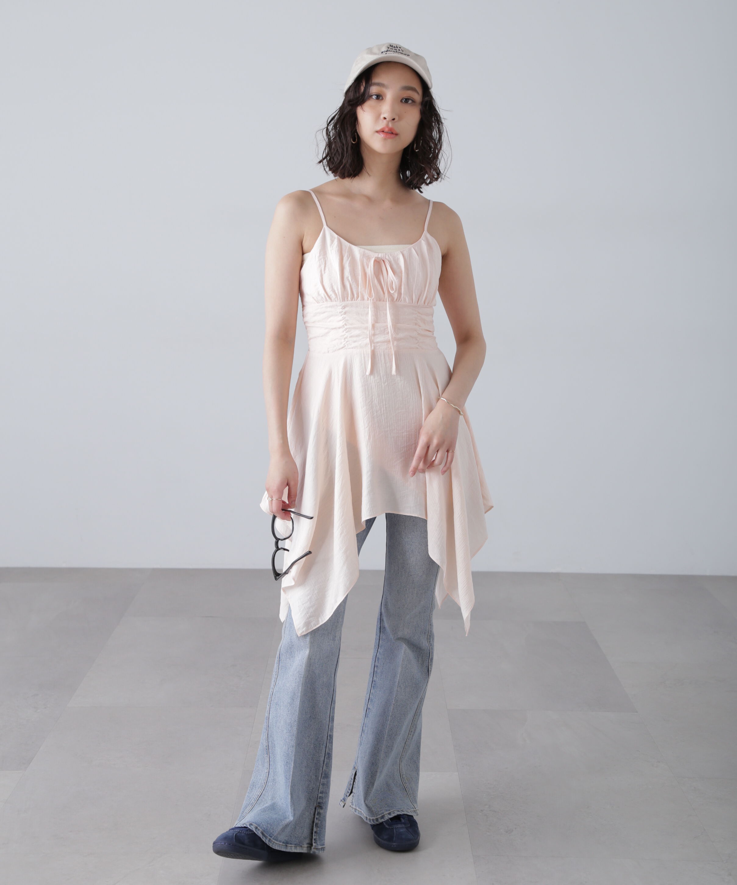  「イレヘムチュニックキャミワンピース」|ワンピース|