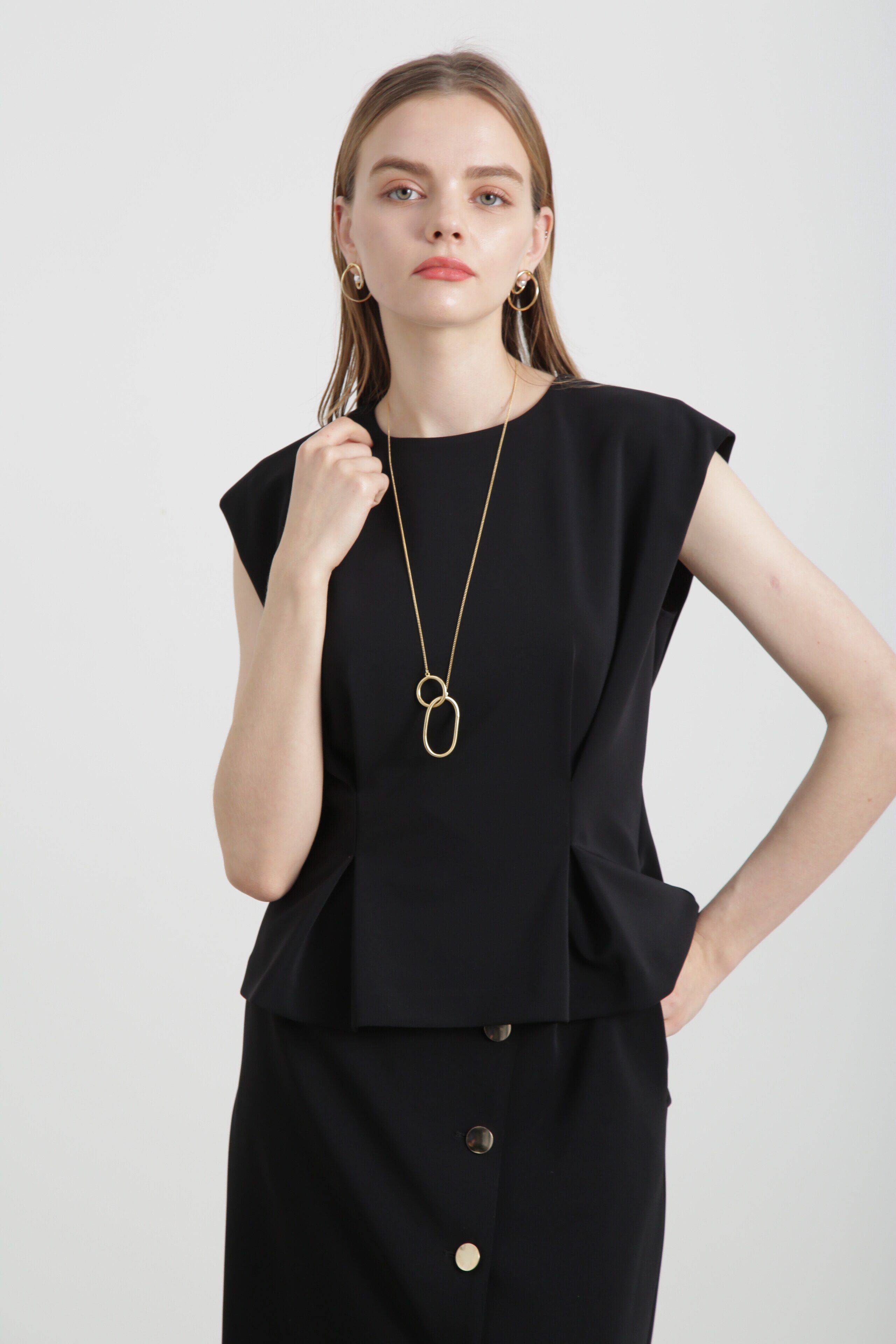  「◆ボックスタックダンボールブラウス」|Tシャツ・カットソー|