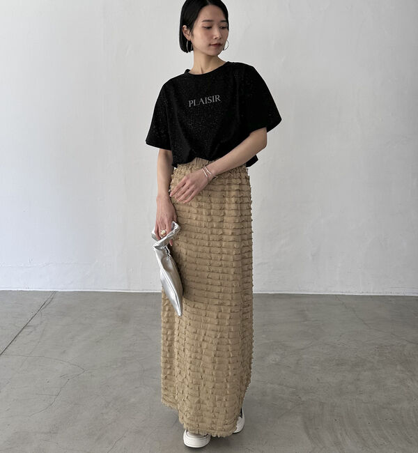 Doux archives「フリルタイトスカート」|スカート|