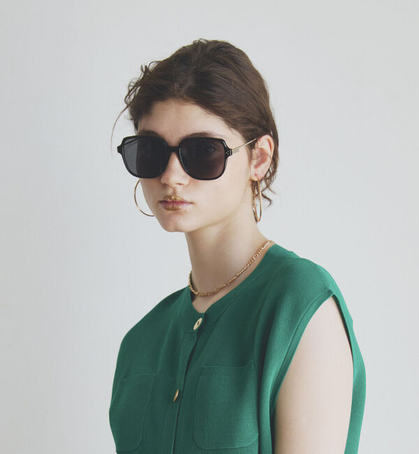 Doux archives「スクエアサングラス」|メガネ|BLACK
