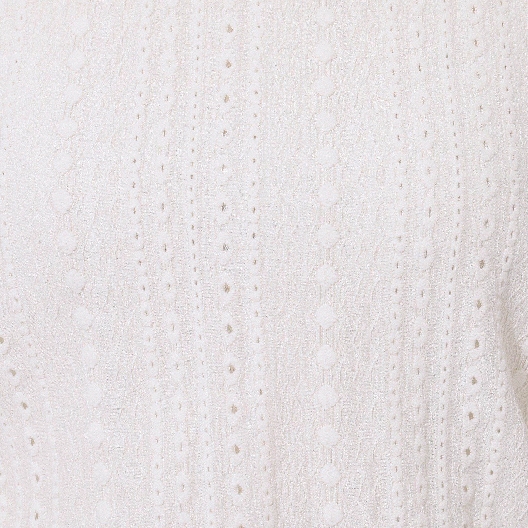 SHOO･LA･RUE「【高レビュー】大人フェミニンな雰囲気漂う　ジャカードレーストップス」|Tシャツ・カットソー|