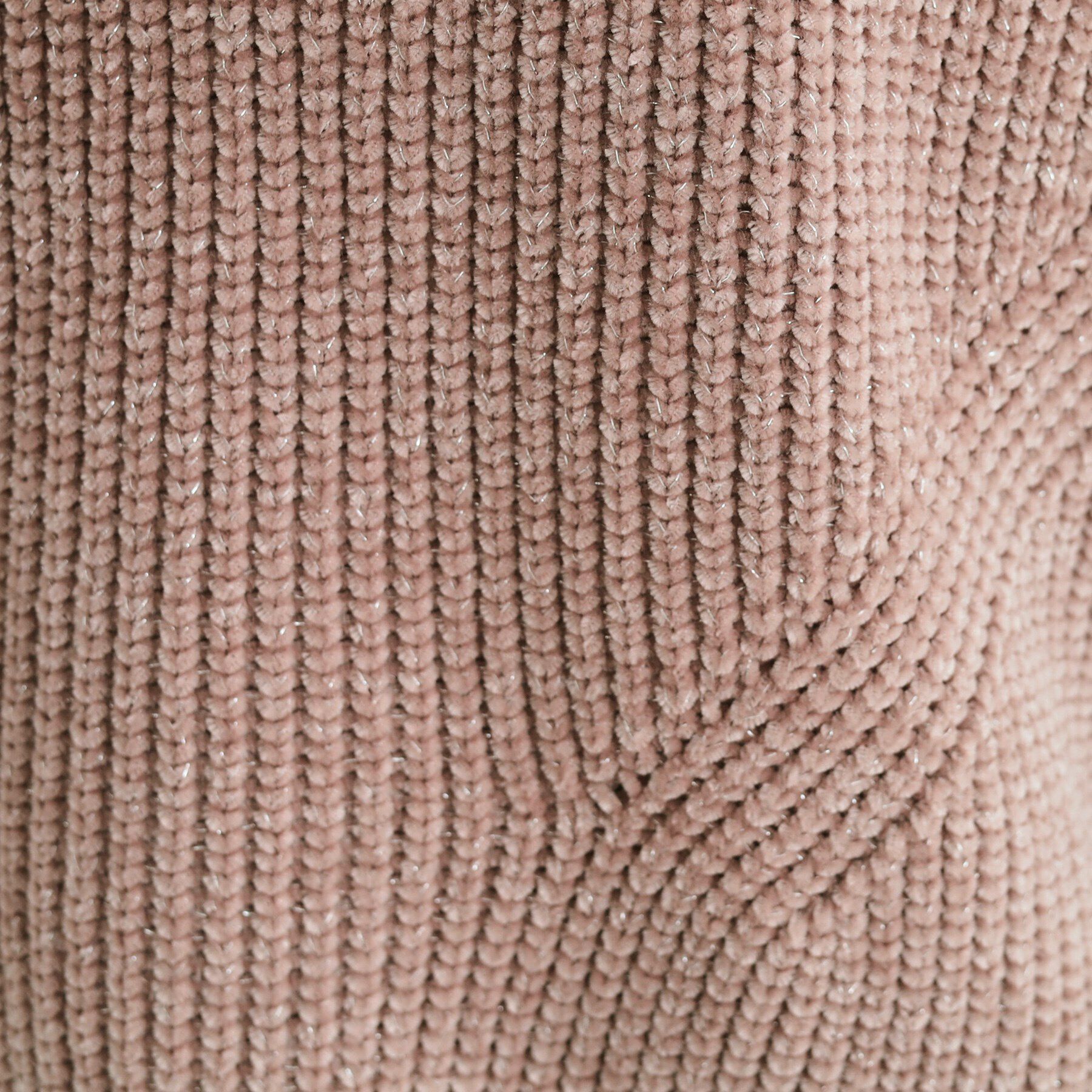 SHOO･LA･RUE「【S-LL/前後2WAY】大人のゆるさが魅力 ベロア風ラメモールニット」|ニット・セーター|