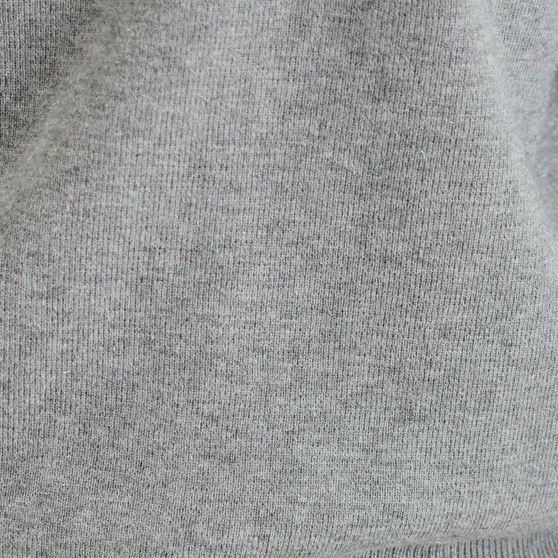 SHOO･LA･RUE「【高レビュー/S-LL/洗える】ほんのりラメ感が華やか 浅Vネックニット」|ニット・セーター|