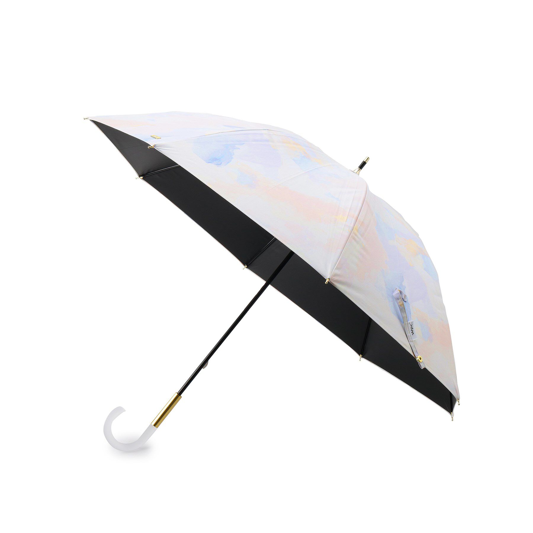 SHOO･LA･RUE「【長傘/晴雨兼用】【Wpc．】遮光パステルペイント ロング」|傘|アイボリー(404)