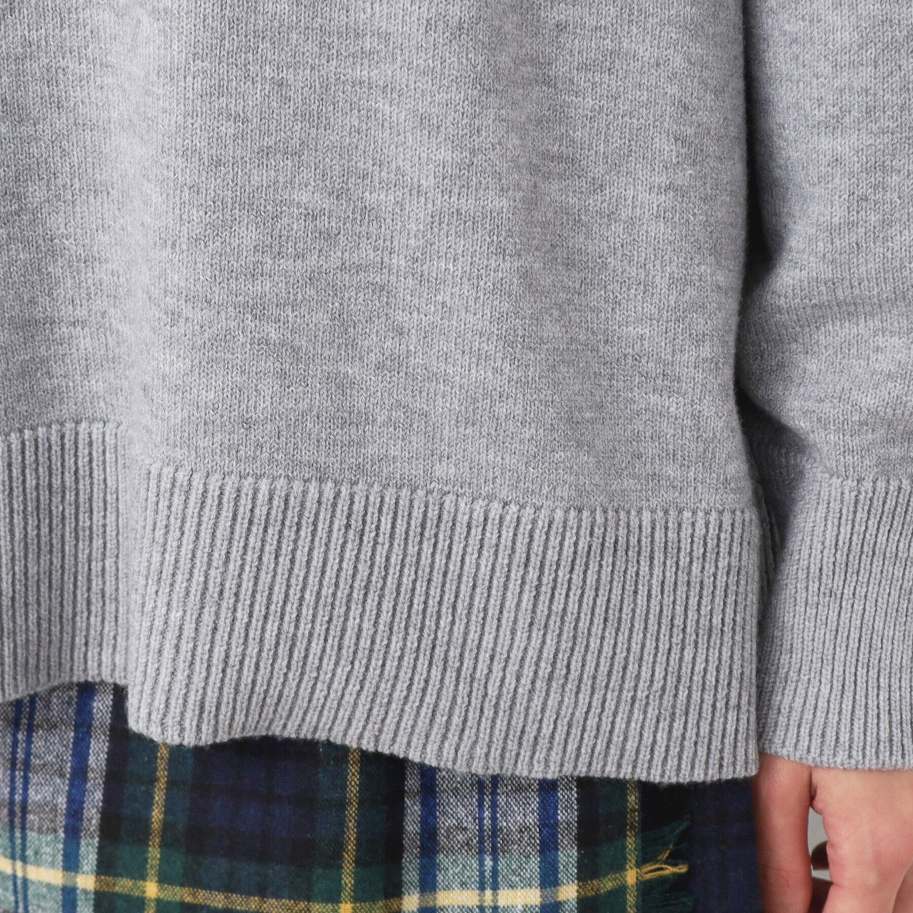 Dessin「【洗える】ボタン付きニットポロ」|ニット・セーター|