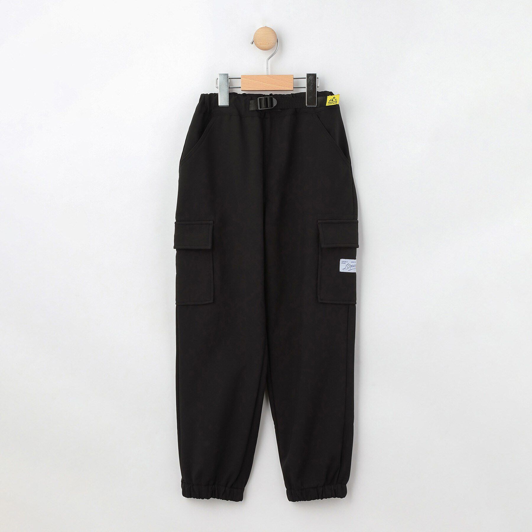 Dessin「【洗える・防風】裏フリースカーゴジョガー」|その他|ブラック(019)