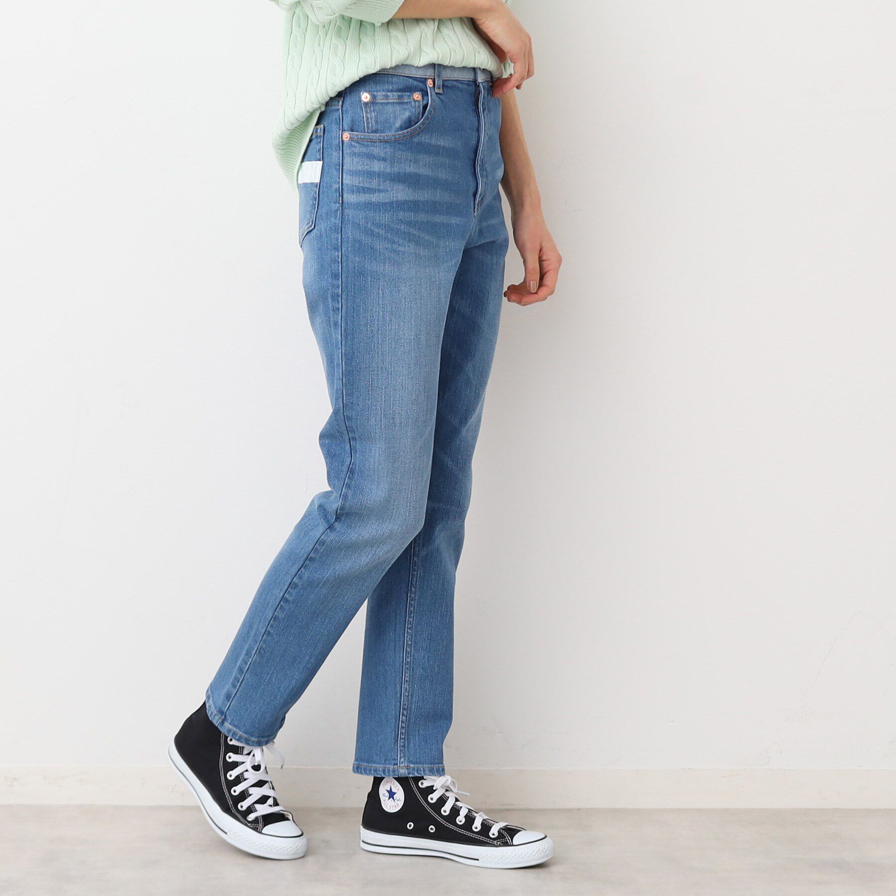 Dessin「【洗える】デニムスリムパンツ」|その他|