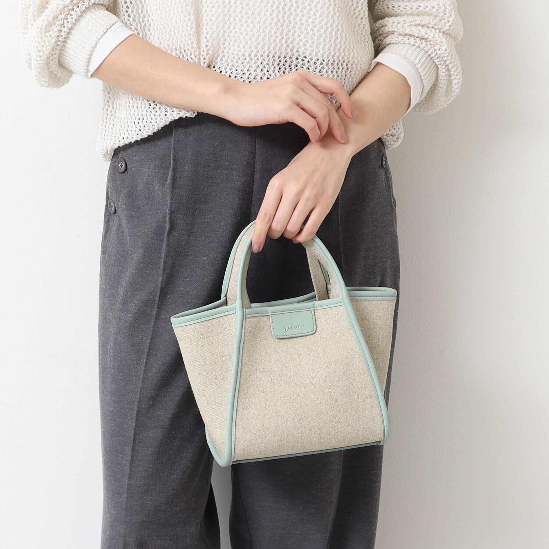 Dessin「2WAYパイピングトートS」|トートバッグ|