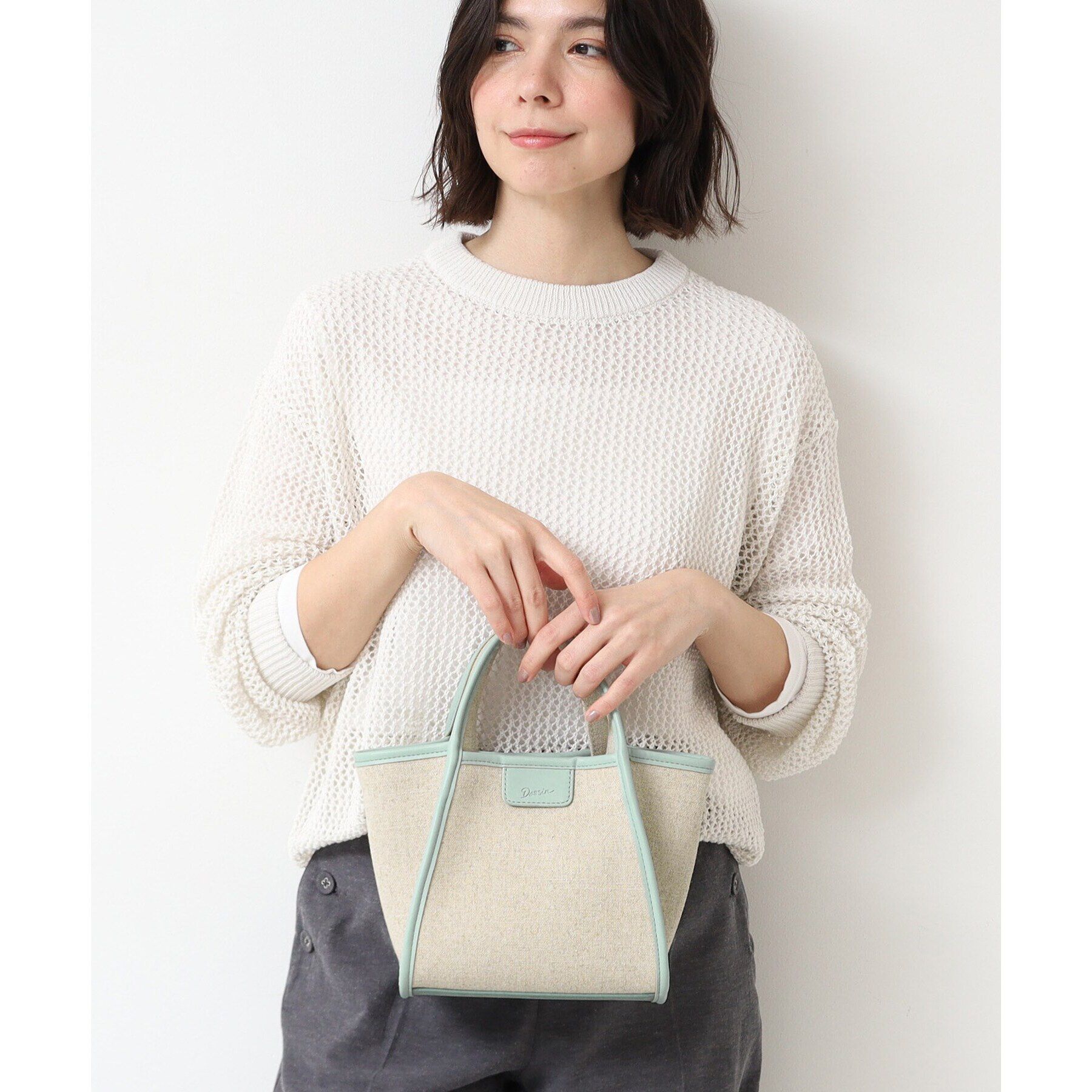 Dessin「2WAYパイピングトートS」|トートバッグ|