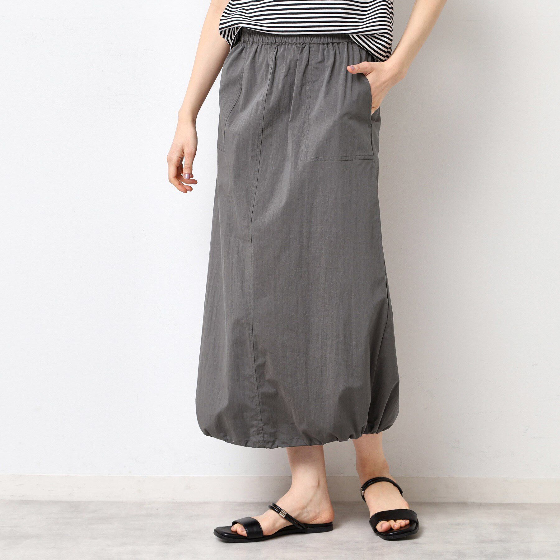 Dessin「【洗える】ドローコード付きスカート（XS～L）」|スカート|