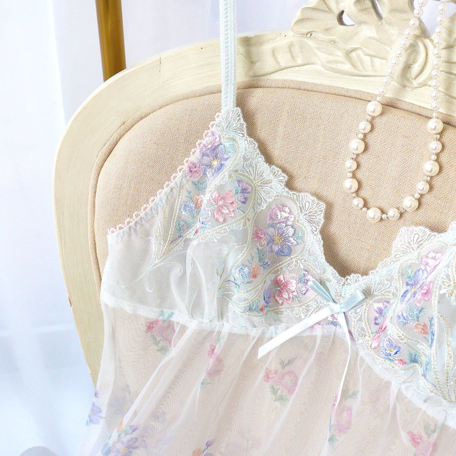 Risa Magli「フロリタ スリップ」|キャミソール|